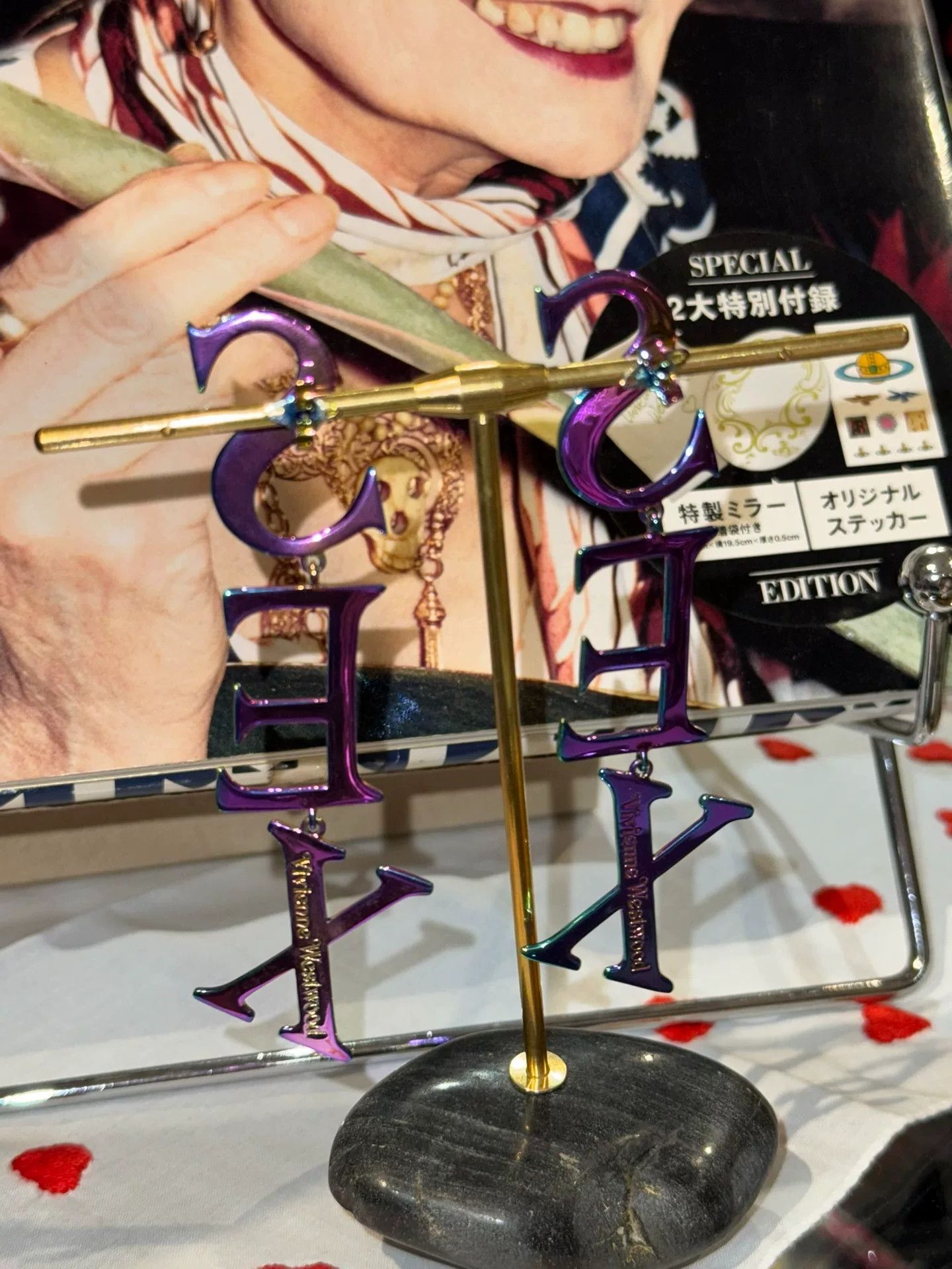 Vivienne Westwood Vivienne Westwood Silver Choker Earrings Size ONE SIZE - 2 Thumbnail