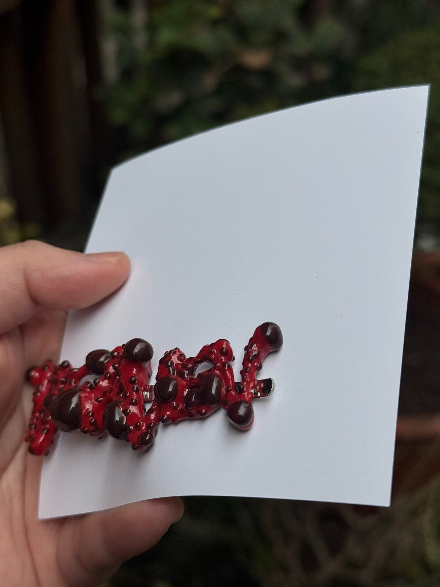 Heaven by Marc Jacobs Heaven by Marc Jacobs Red Hair Clip Size ONE SIZE - 3 Thumbnail