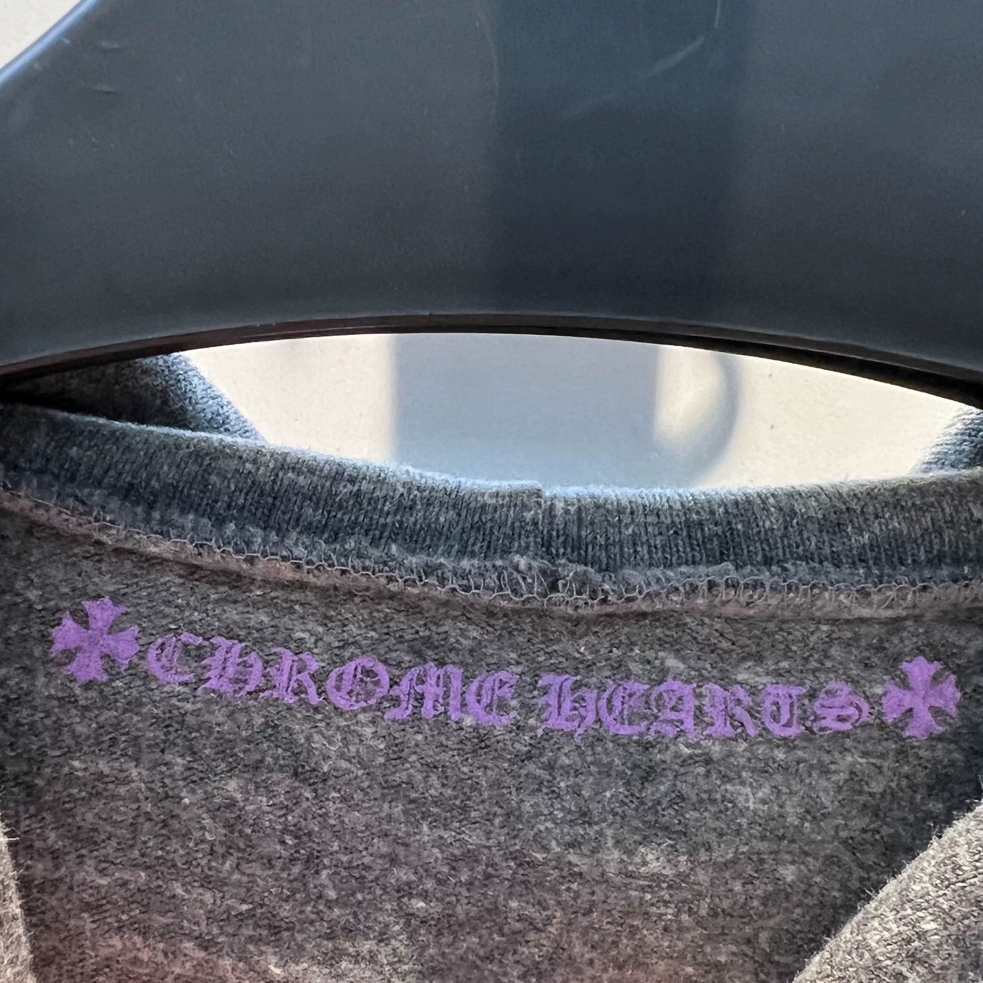 Chrome Hearts Chrome Hearts Gray Hooded Sweatshirt Size US M / EU 48-50 / 2 - 5 Thumbnail