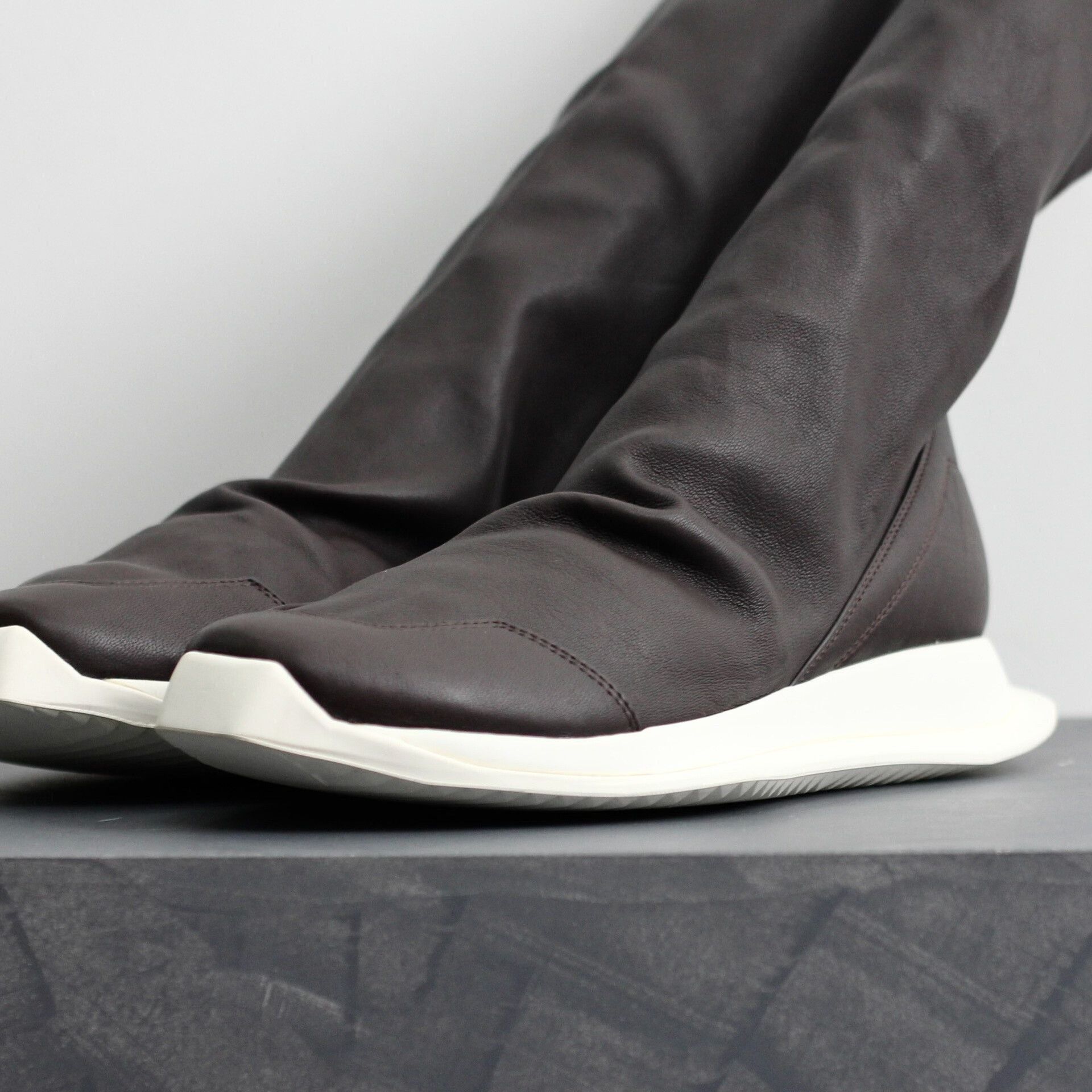 Rick Owens Rick Owens Leather Tank Boots Size US 7 / EU 40 - 3 Thumbnail