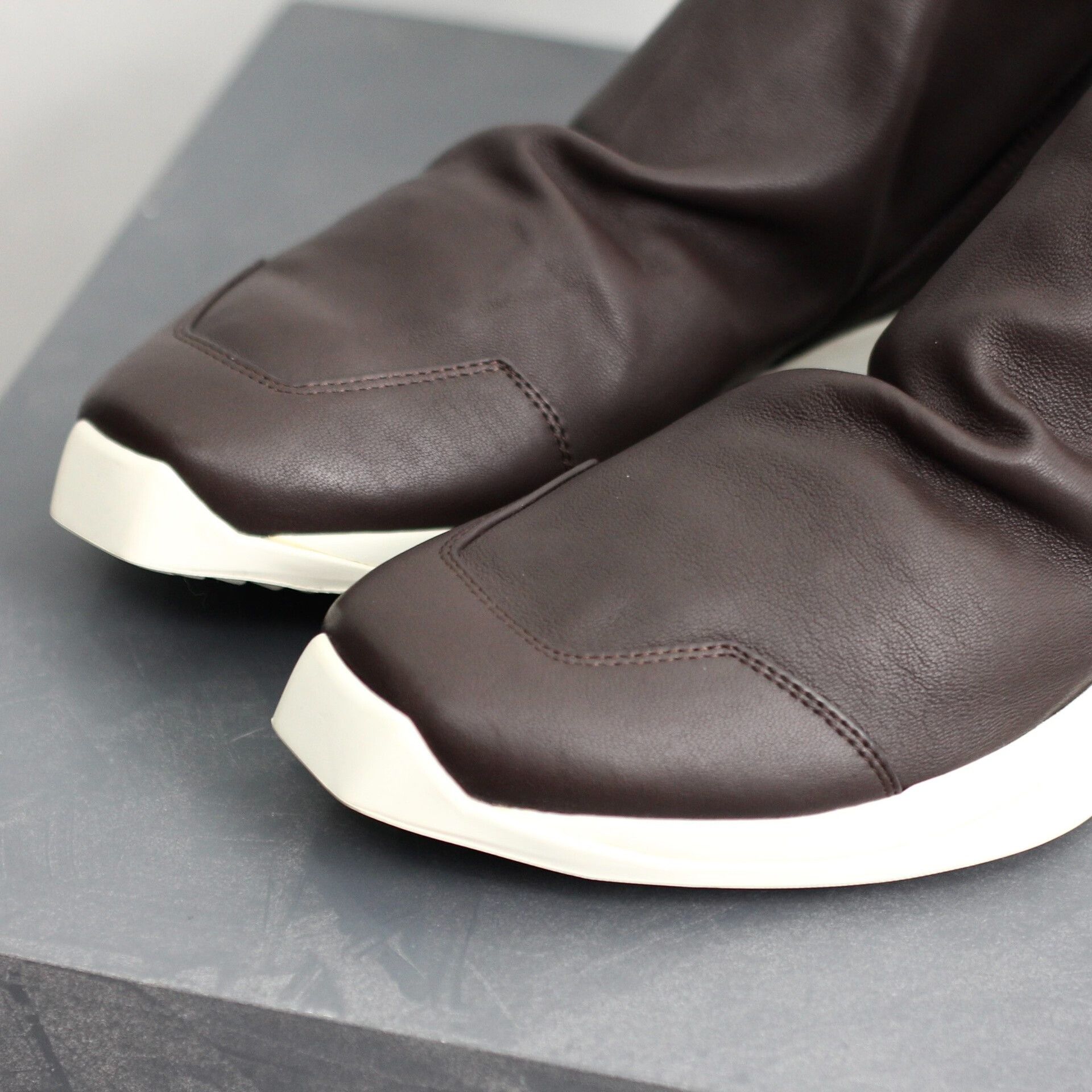 Rick Owens Rick Owens Leather Tank Boots Size US 7 / EU 40 - 4 Thumbnail