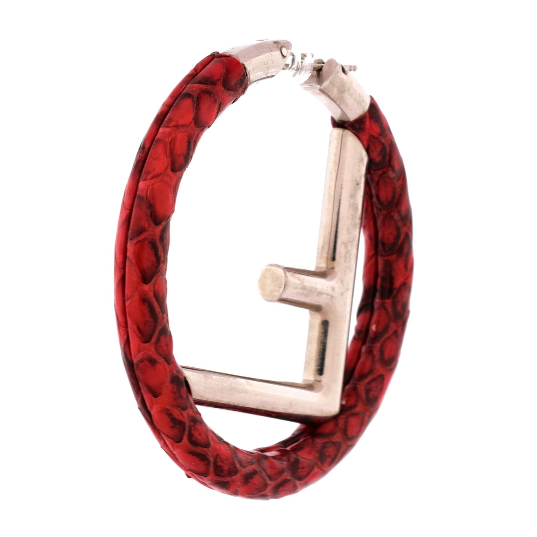 Fendi F is Hoop Earrings Size ONE SIZE - 2 Thumbnail
