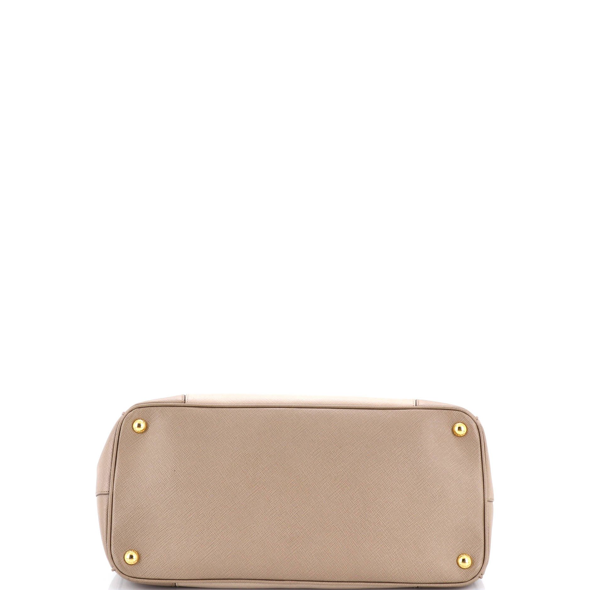 Prada Bicolor Double Zip Lux Tote Size ONE SIZE - 4 Thumbnail