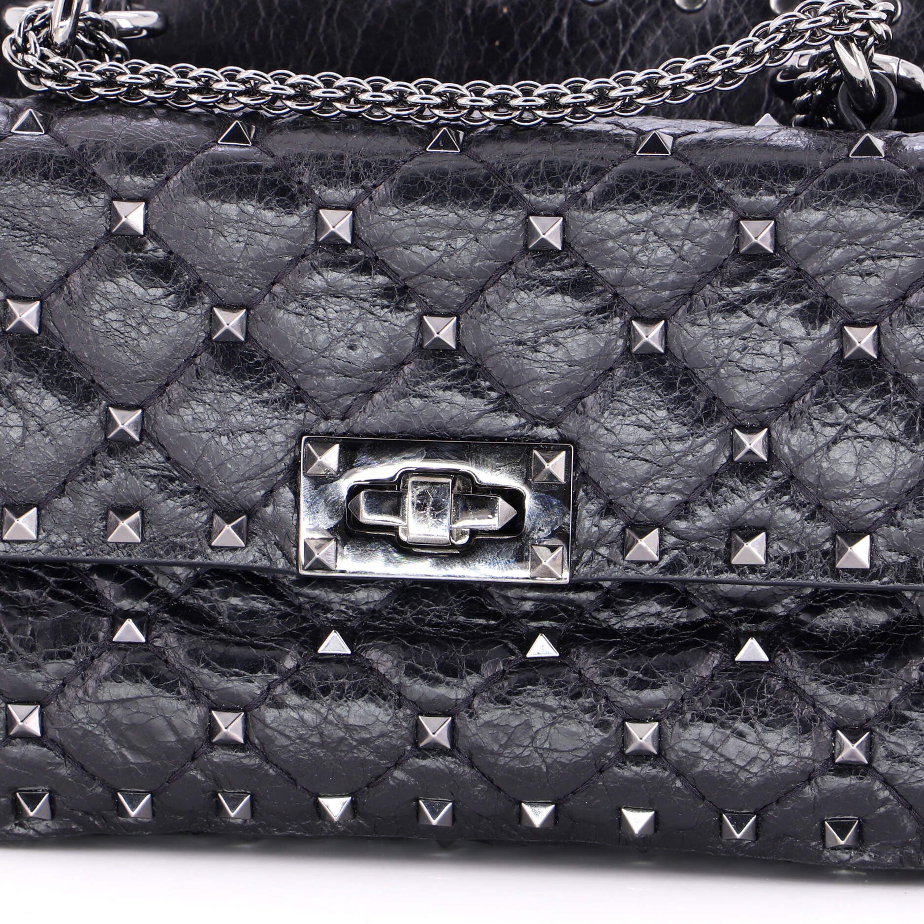 Valentino Rockstud Spike Flap Bag Size ONE SIZE - 7 Thumbnail