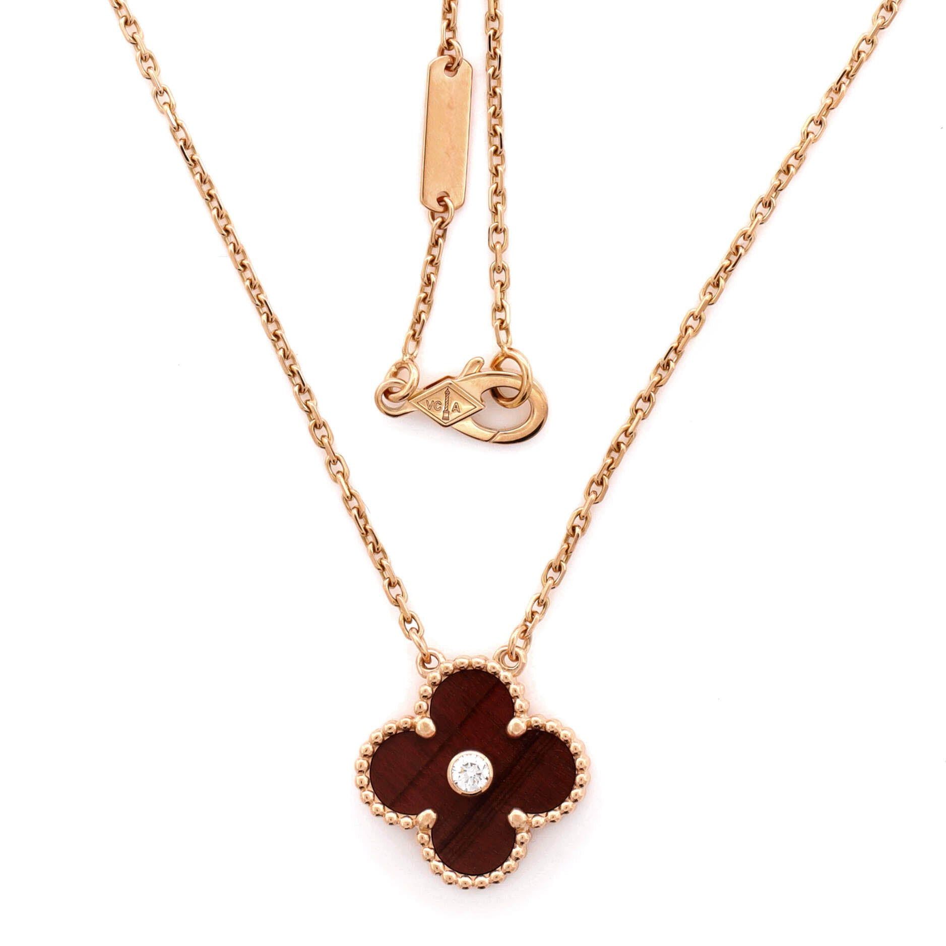 Van Cleef & Arpels Vintage Alhambra Pendant Necklace Size ONE SIZE - 2 Thumbnail