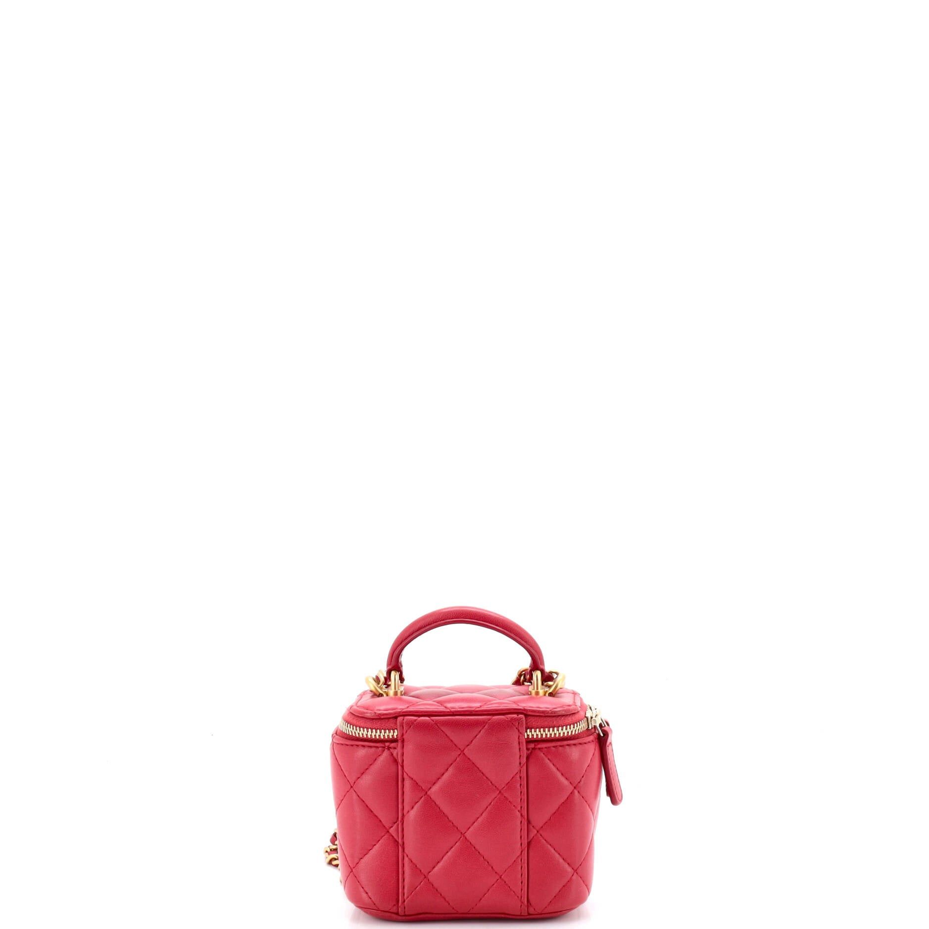 Chanel Classic Top Handle Vanity Case with Chain Size ONE SIZE - 3 Thumbnail