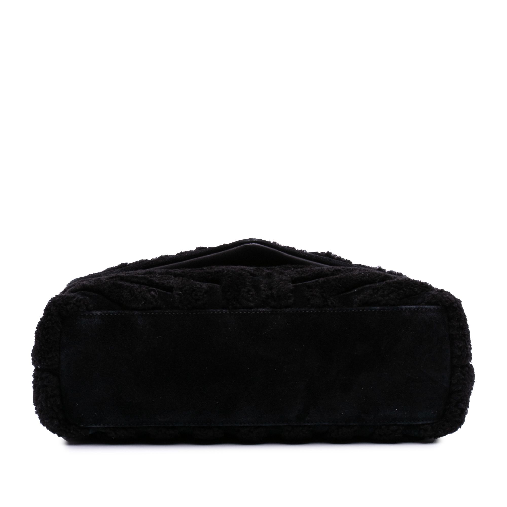 Yves Saint Laurent Yves Saint Laurent Medium Shearling Loulou Shoulder Bag Size ONE SIZE - 3 Thumbnail