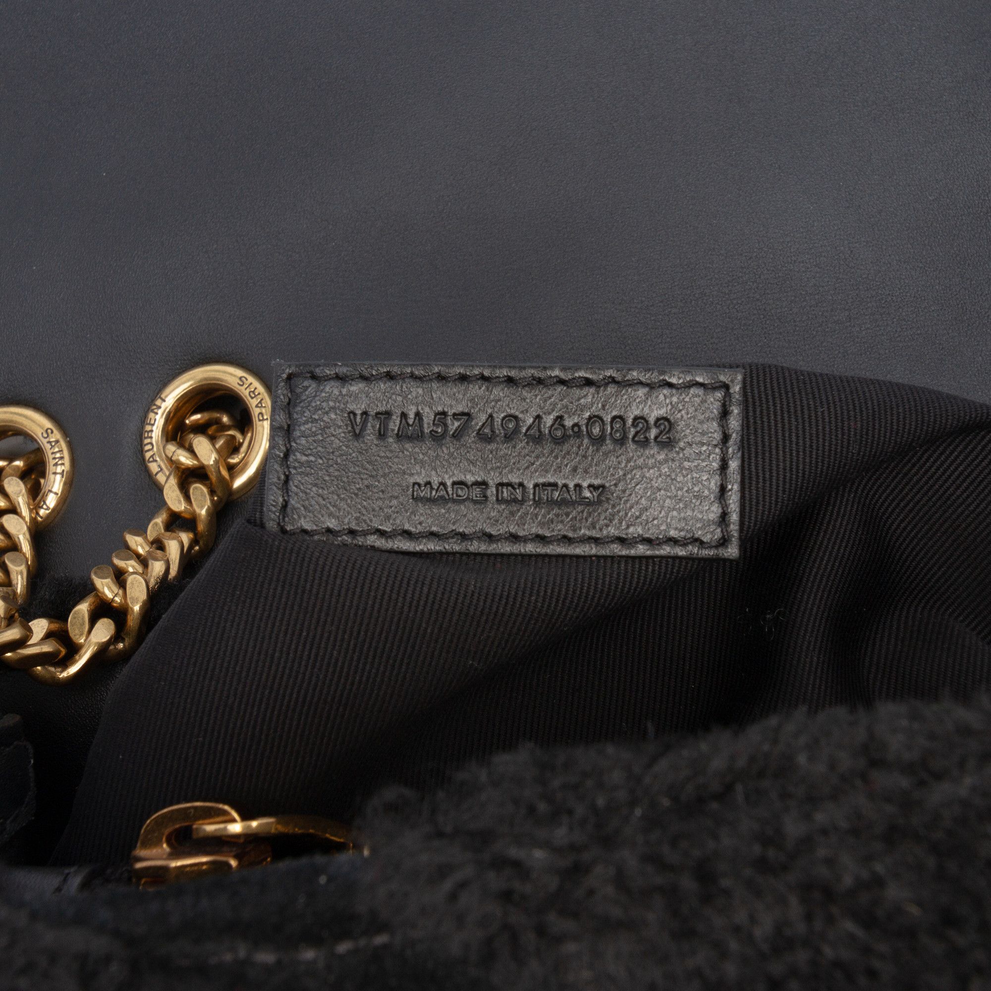 Yves Saint Laurent Yves Saint Laurent Medium Shearling Loulou Shoulder Bag Size ONE SIZE - 6 Thumbnail