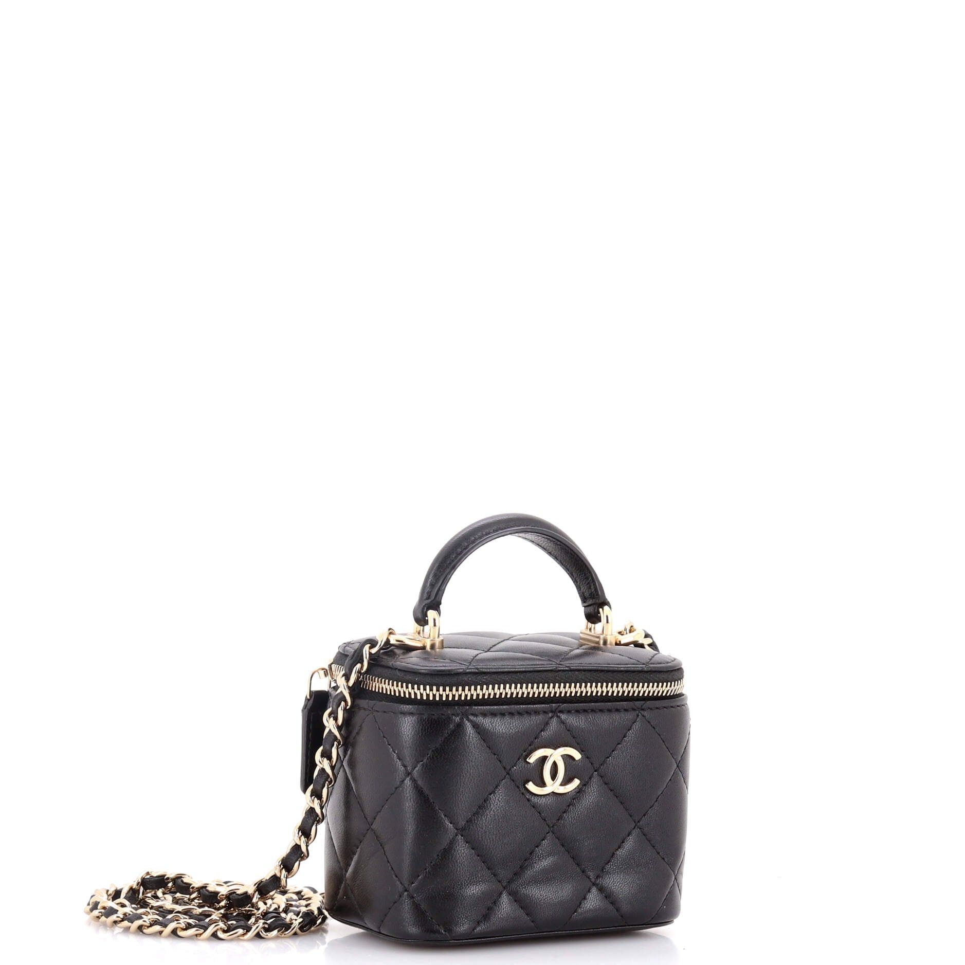 Chanel Classic Top Handle Vanity Case with Chain Size ONE SIZE - 2 Thumbnail