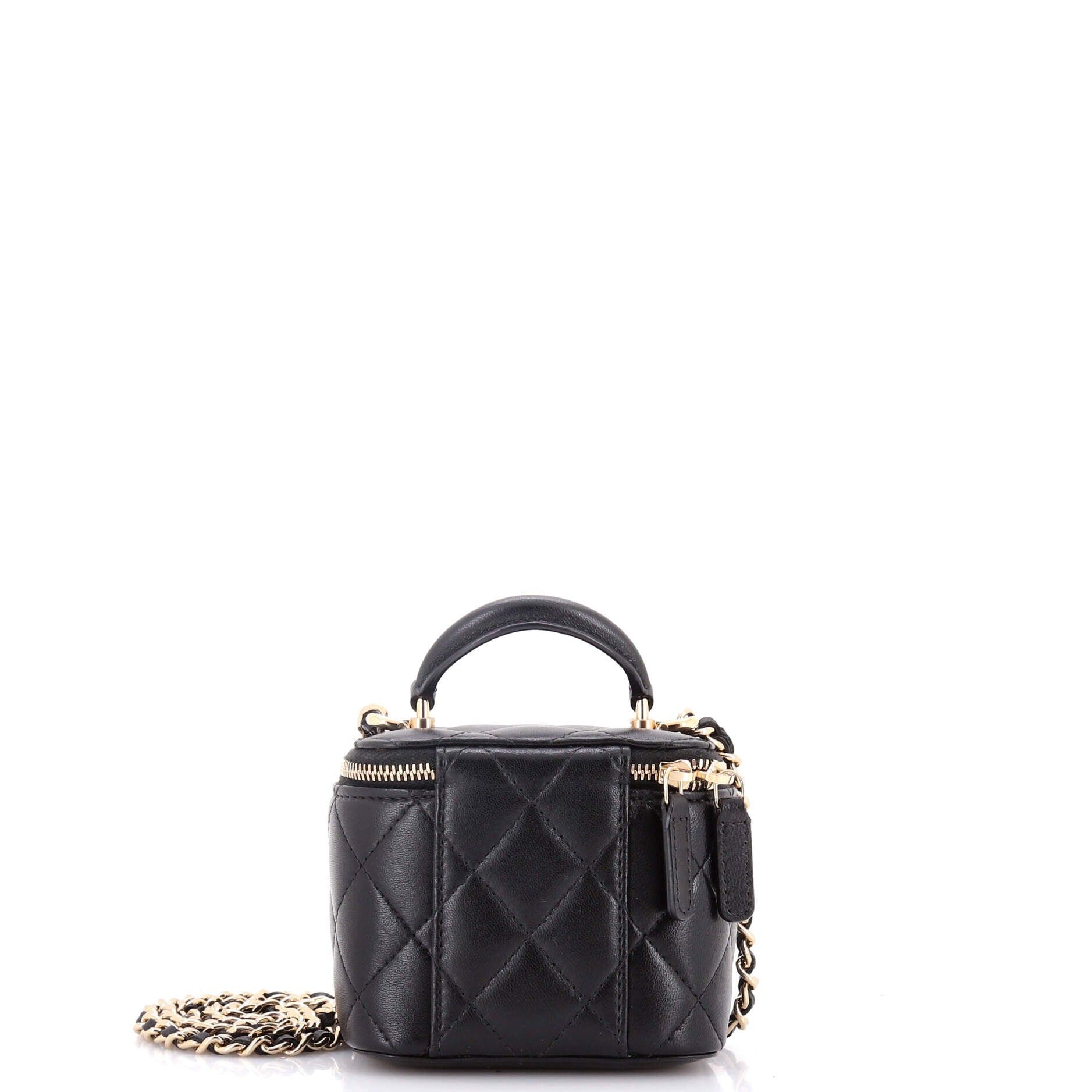 Chanel Classic Top Handle Vanity Case with Chain Size ONE SIZE - 3 Thumbnail