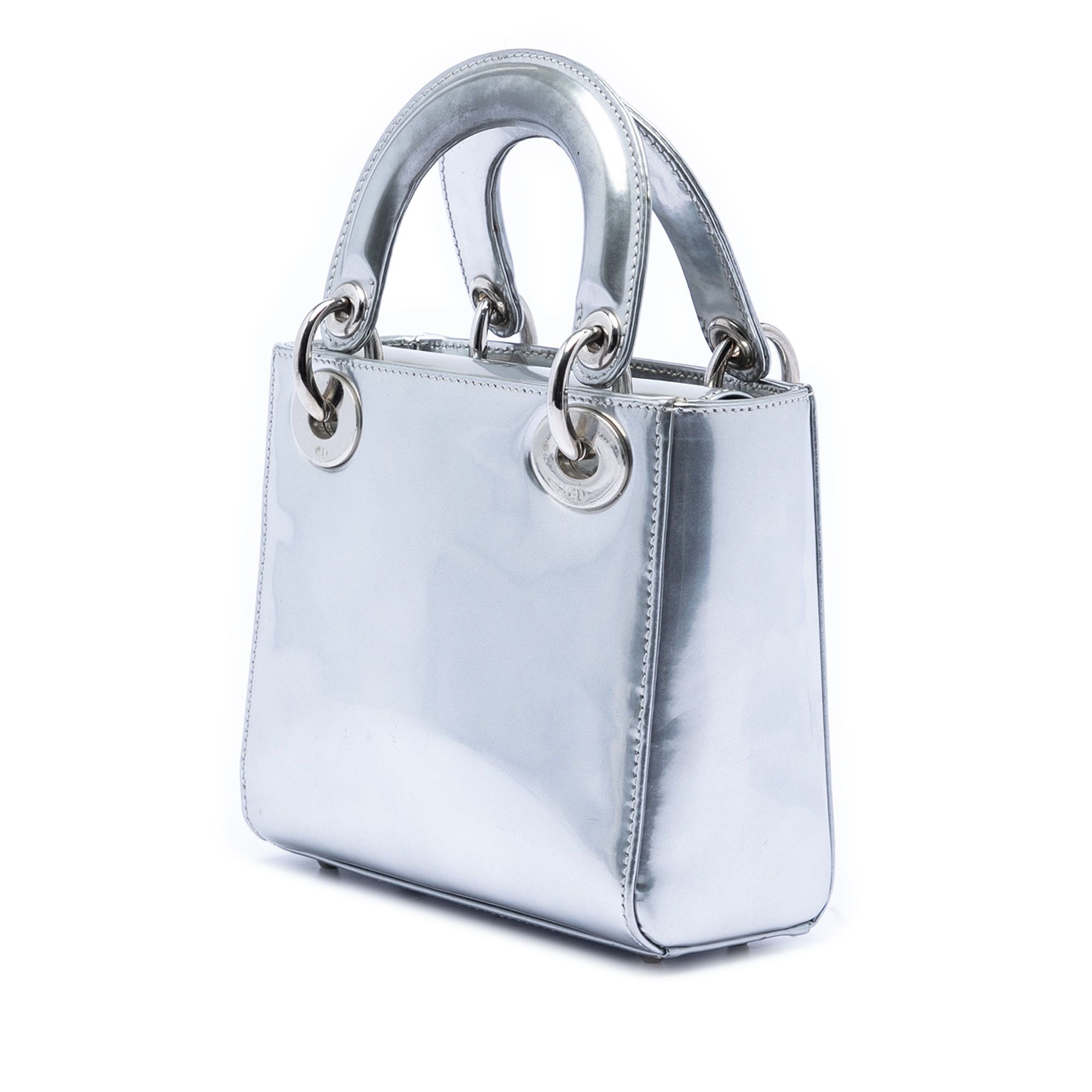 Dior Dior Limited Edition Beijing China World Mini Metallic Patent Lady Dior Size ONE SIZE - 2 Thumbnail