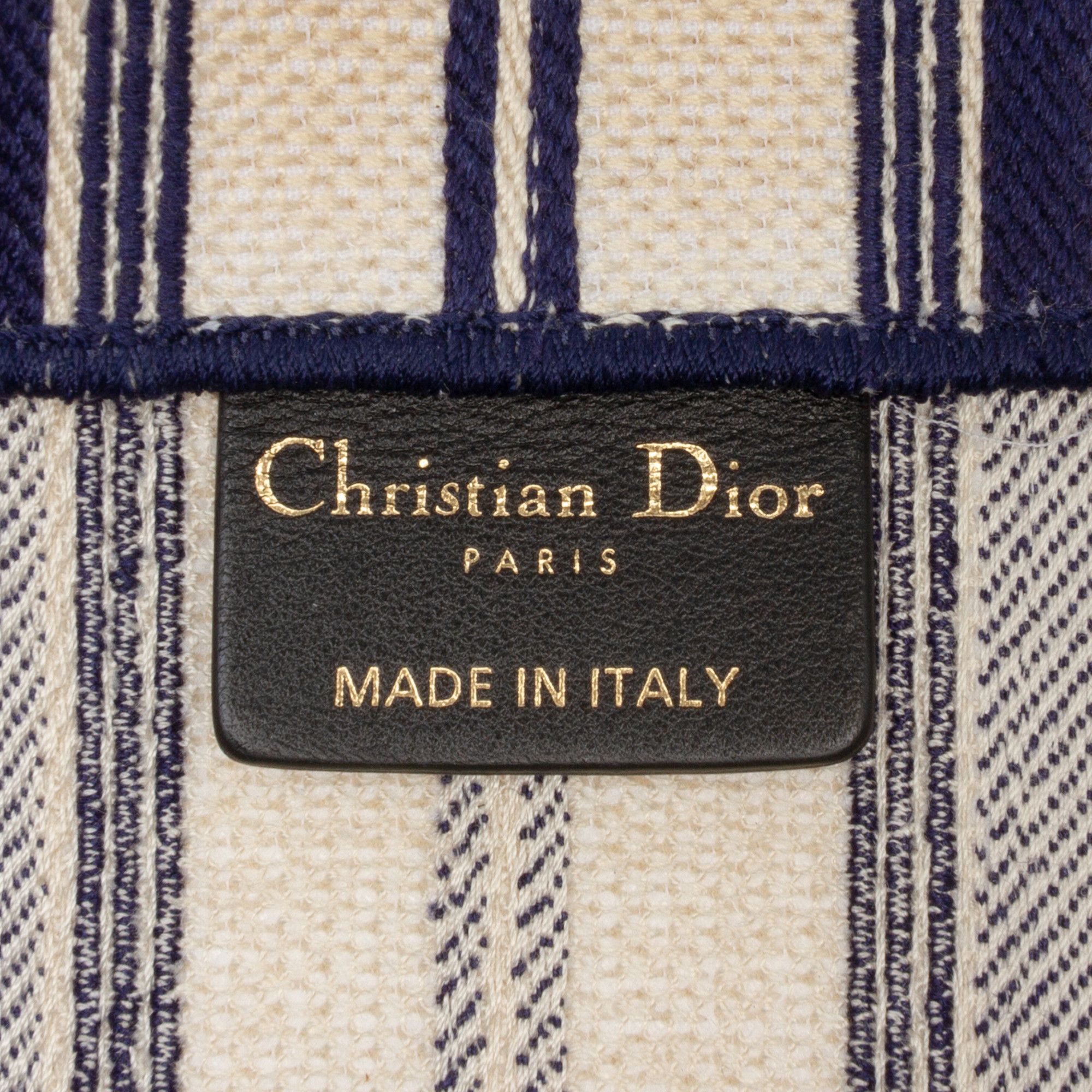 Dior Dior Large Canvas Striped Book Tote Size ONE SIZE - 5 Thumbnail