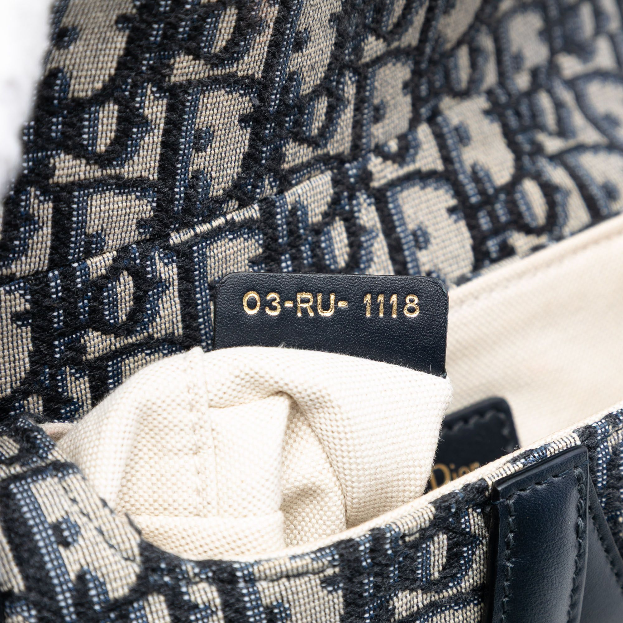 Dior Dior Mini Oblique Canvas Saddle Bag Size ONE SIZE - 6 Thumbnail