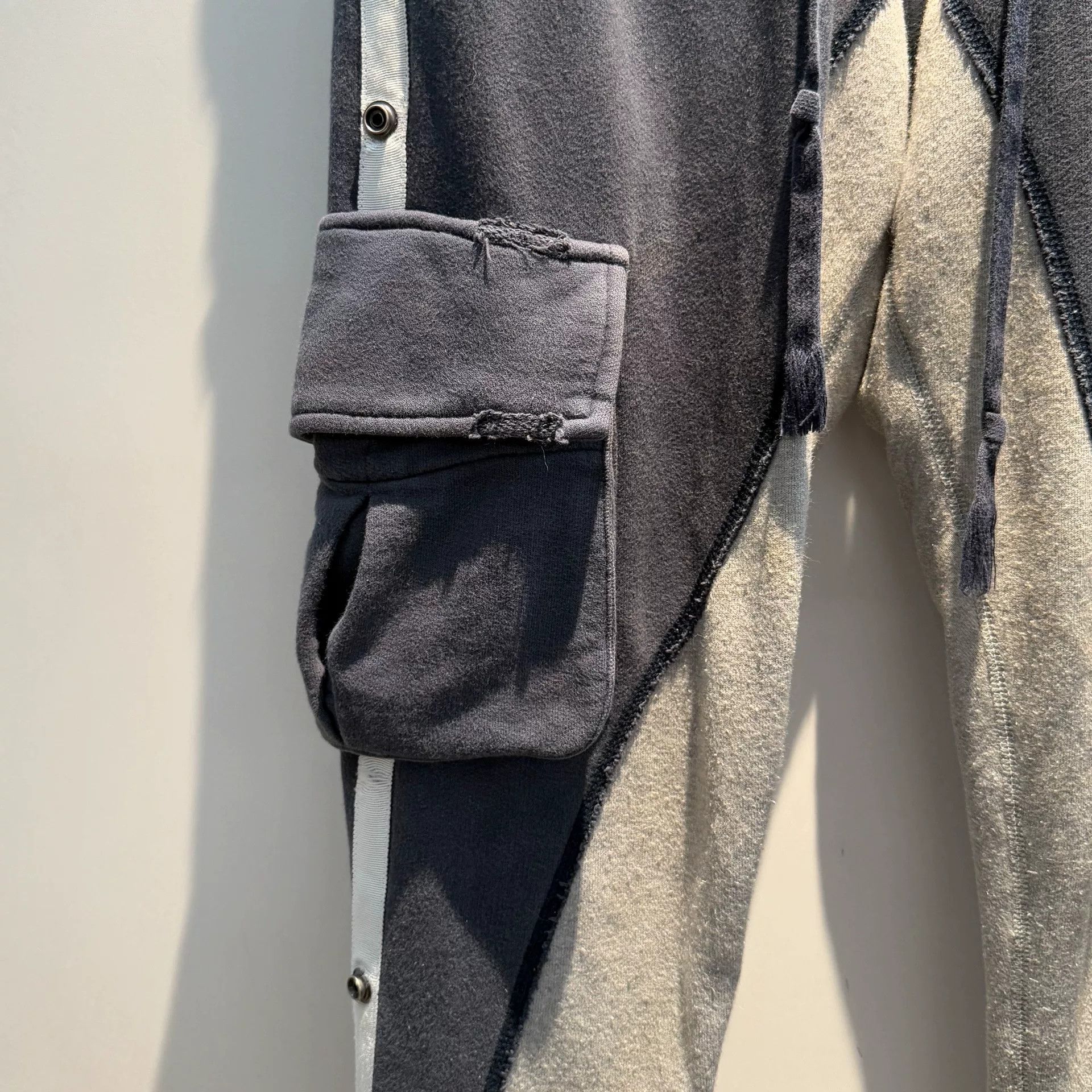 Greg Lauren Handmade Distressed Long Pants by Greg Lauren Size US 31 - 3 Thumbnail