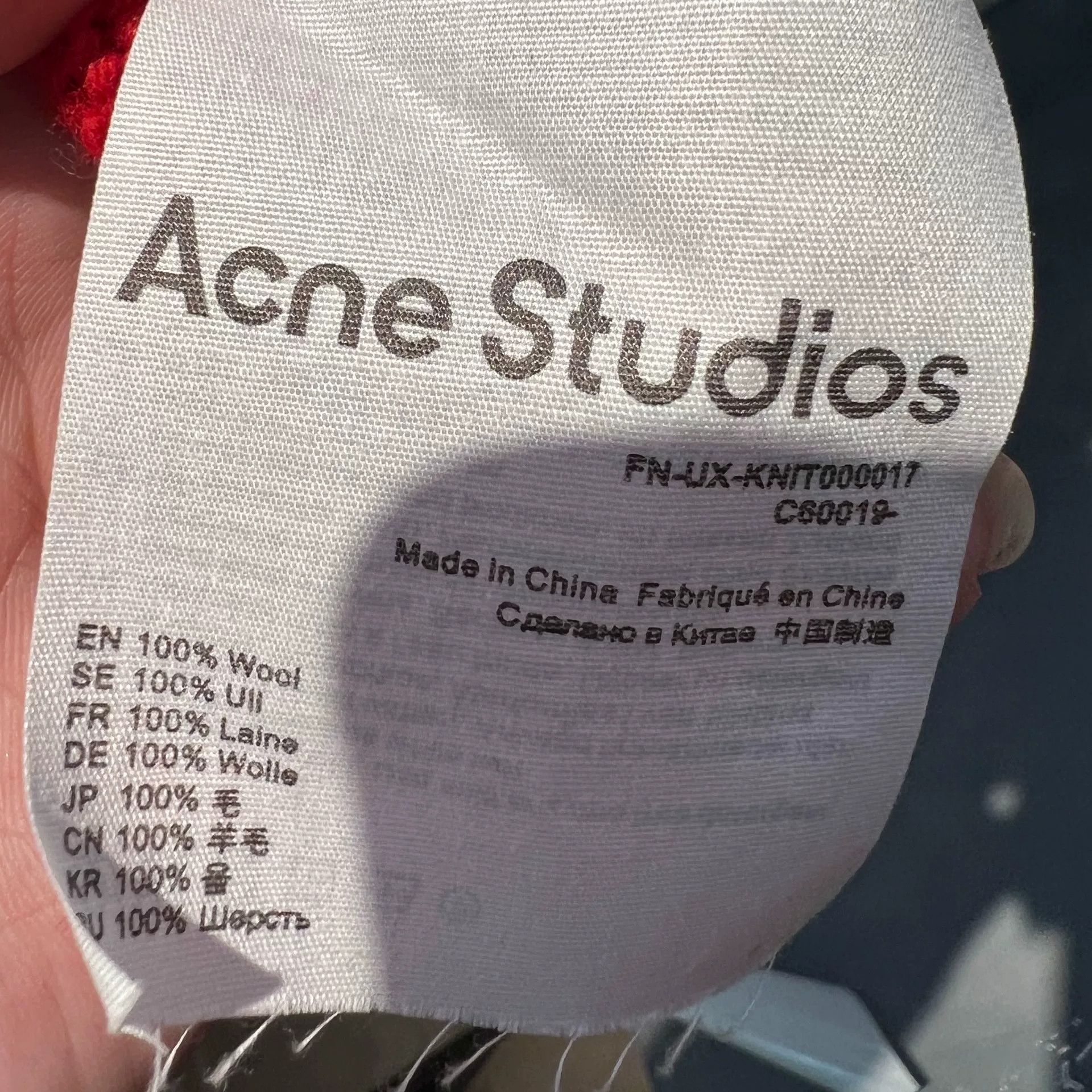 Acne Studios Acne Studios Striped Sweater with Embroidery Size S / US 4 / IT 40 - 7 Thumbnail