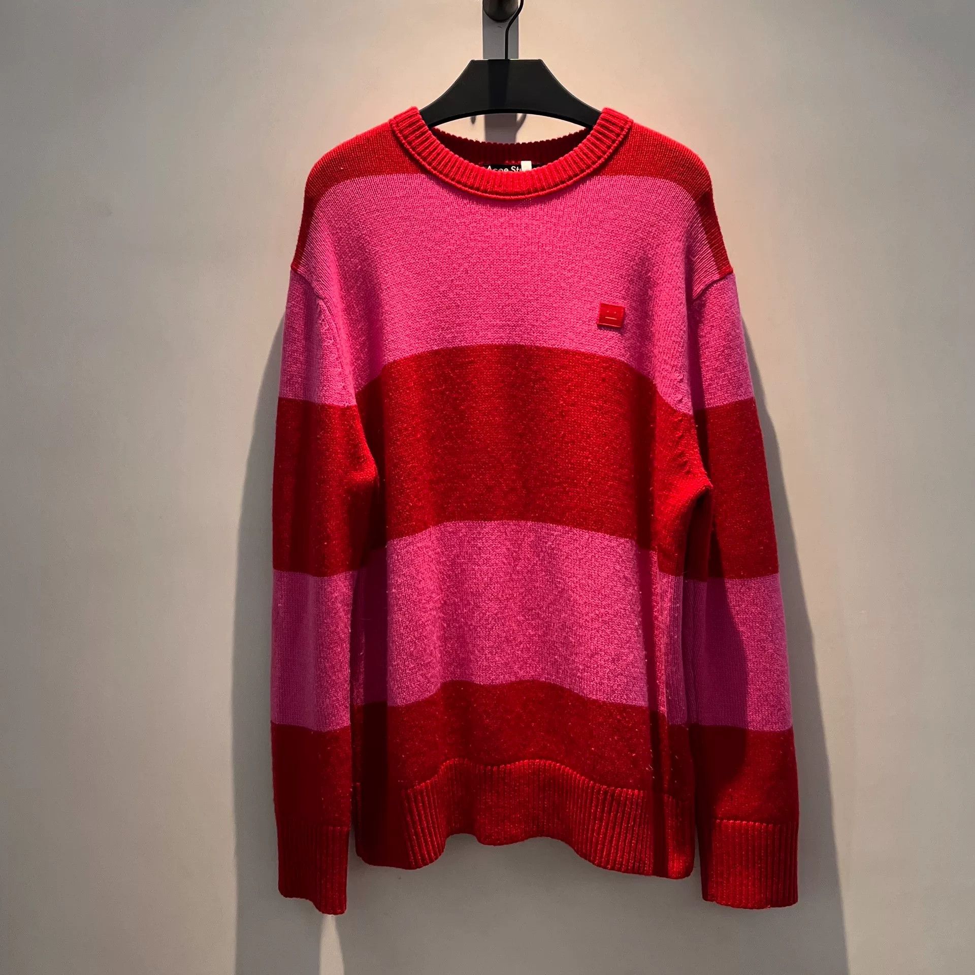 Acne Studios Acne Studios Striped Sweater with Embroidery Size S / US 4 / IT 40 - 2 Thumbnail