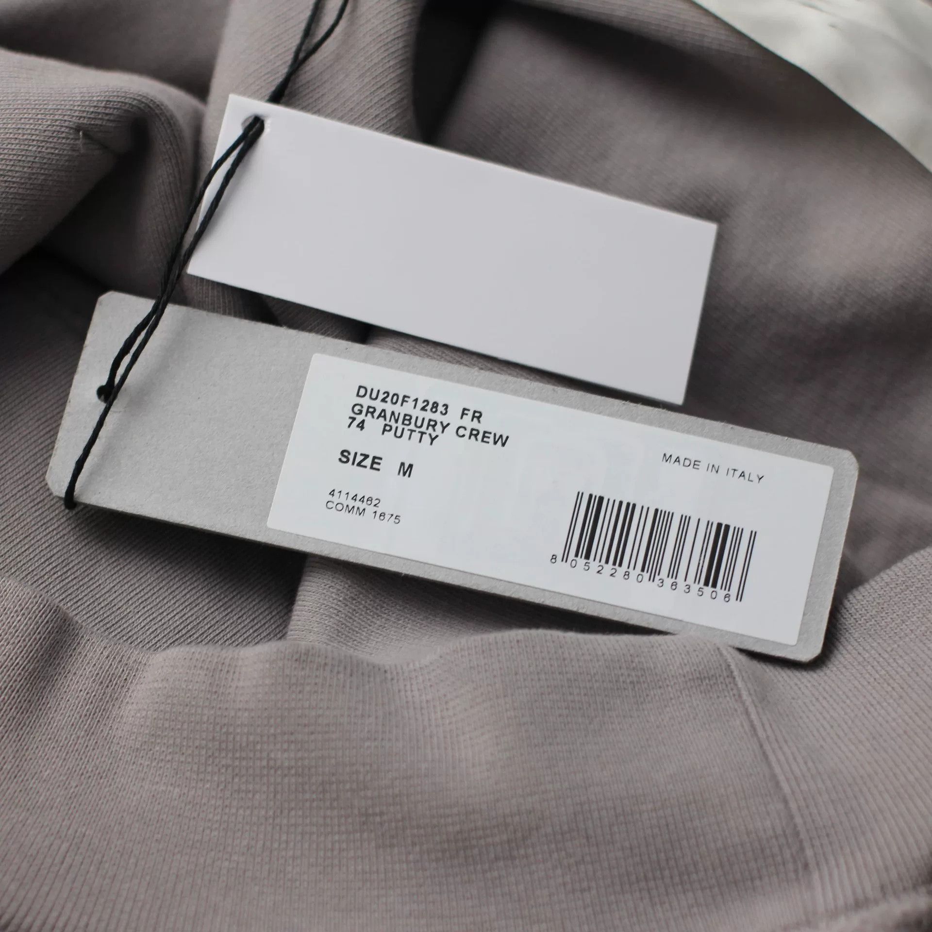 Rick Owens Rick Owens Reversible Sweatshirt in Gray Size US S / EU 44-46 / 1 - 7 Thumbnail
