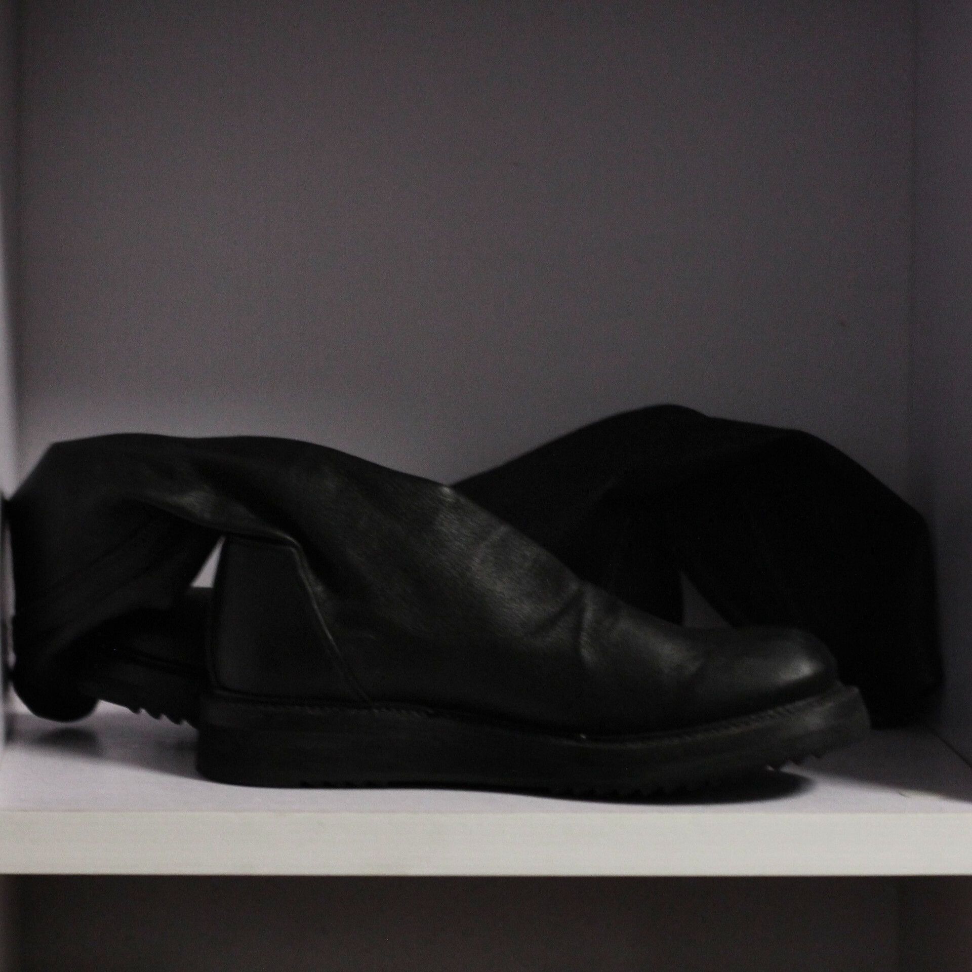 Rick Owens Rare Rick Owens Black Ankle Boots Size US 5 / EU 37 - 3 Thumbnail