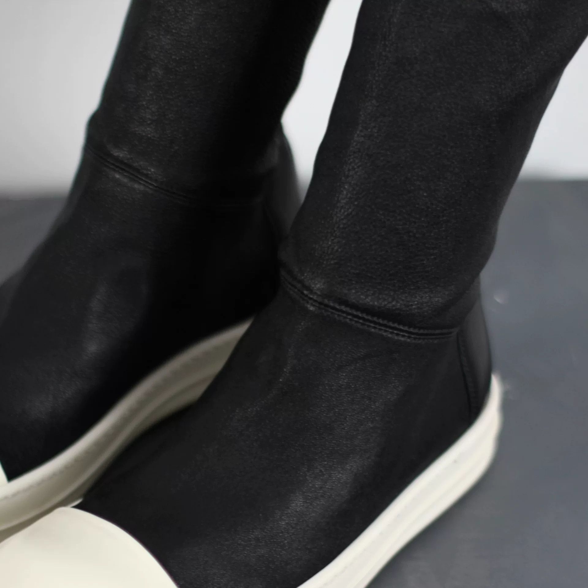Rick Owens Rick Owens Black Goddess Boots for Women Size US 5 / IT 35 - 3 Thumbnail