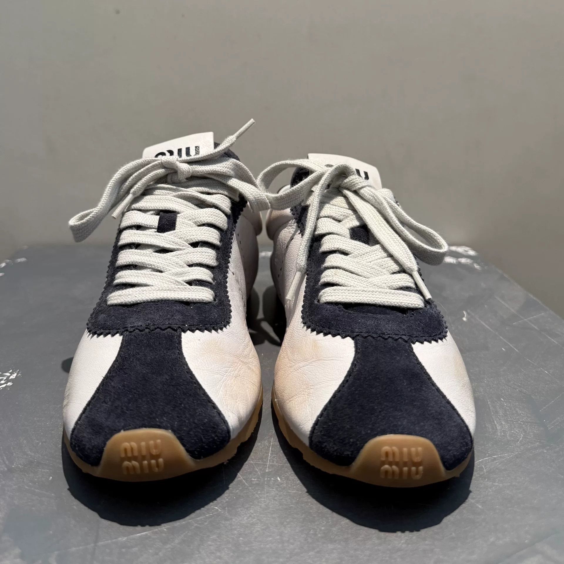 Miu Miu Miu Miu Panda Colorway Sneakers Size US 9 / IT 39 - 3 Thumbnail
