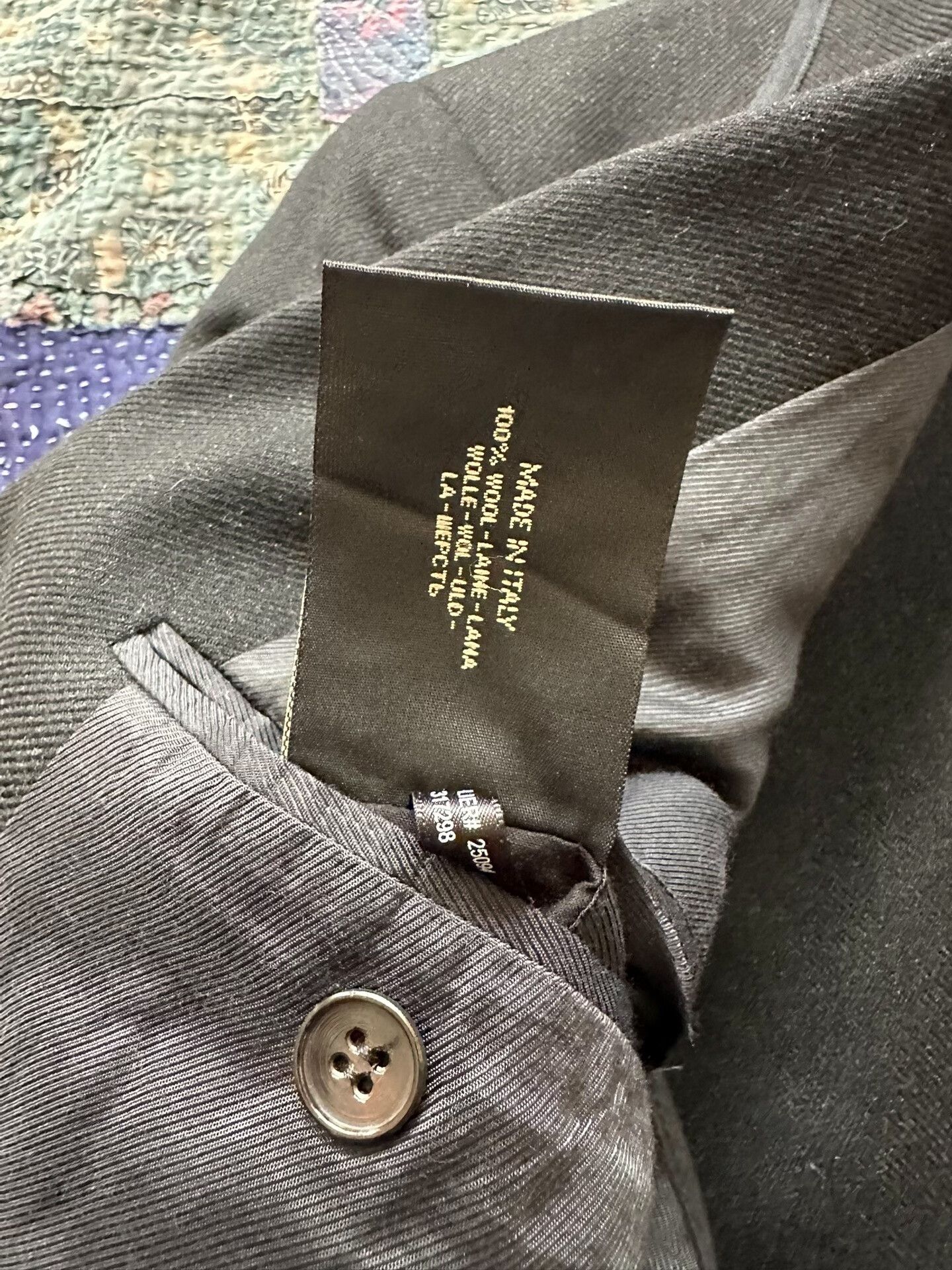 RRL Ralph Lauren RRL Black Dress Suit Jacket Size US M / EU 48-50 / 2 - 5 Thumbnail