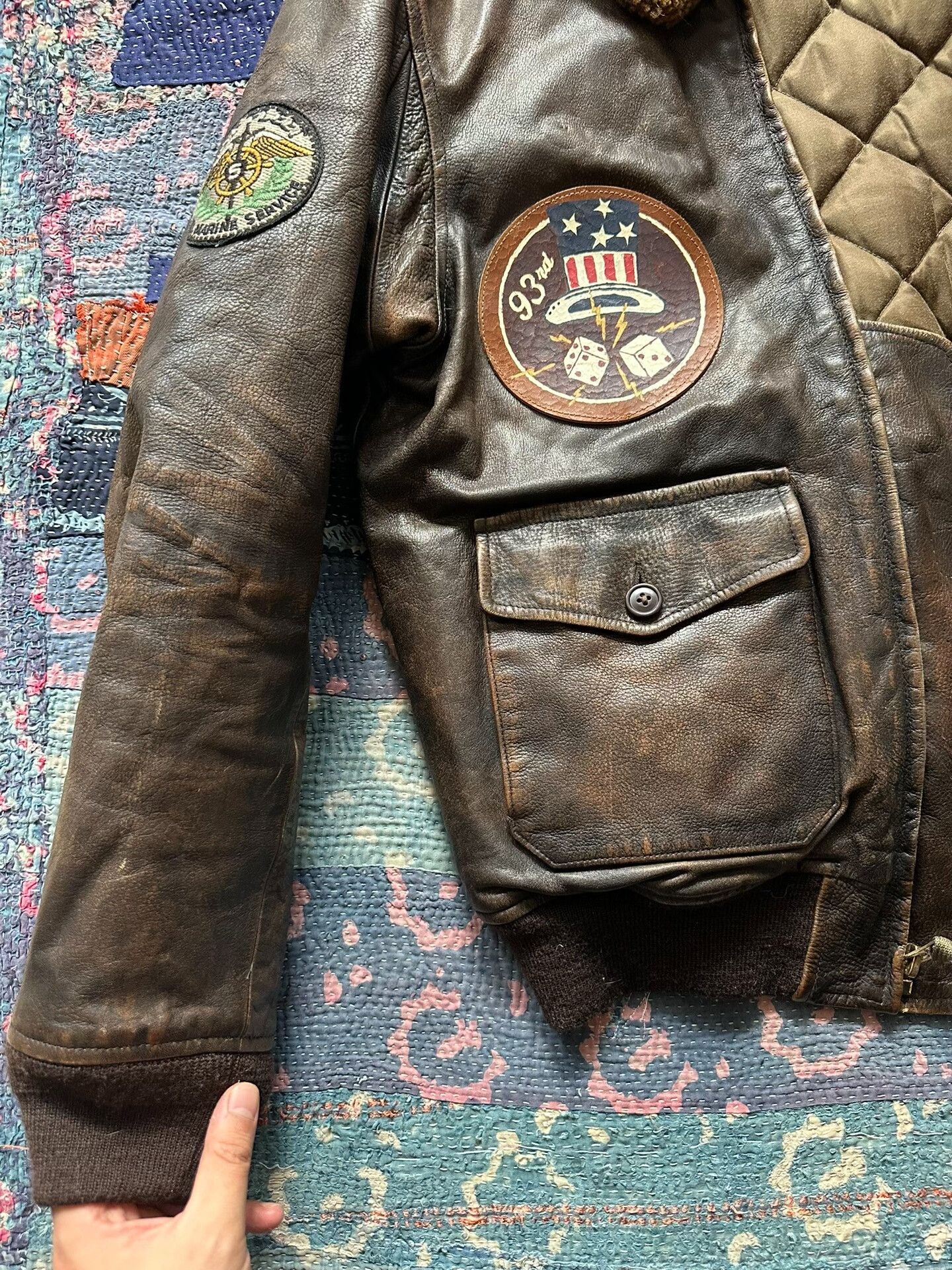 Polo Ralph Lauren Polo Ralph Lauren Vintage Leather Jacket Size US M / EU 48-50 / 2 - 5 Thumbnail