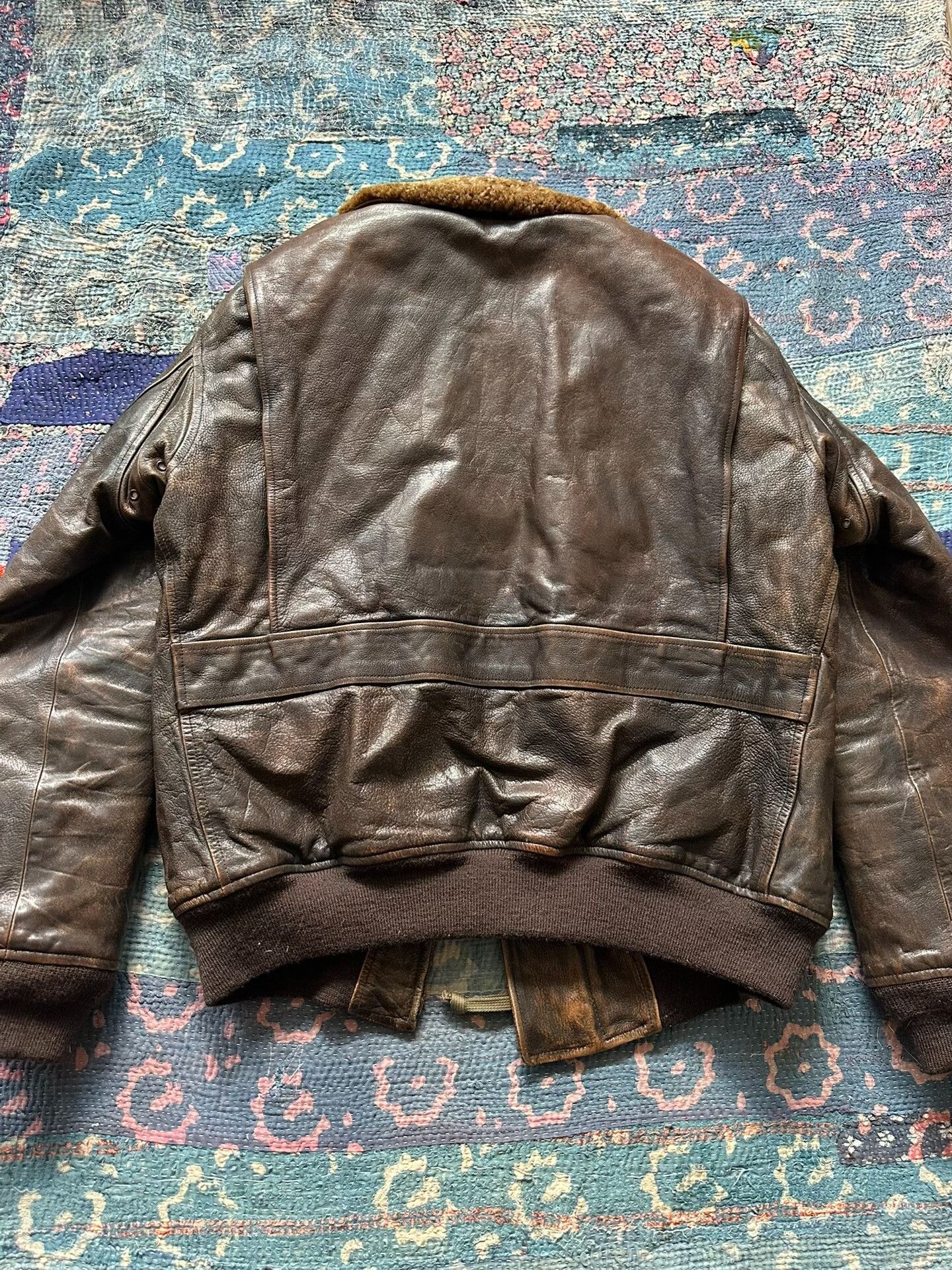 Polo Ralph Lauren Polo Ralph Lauren Vintage Leather Jacket Size US M / EU 48-50 / 2 - 2 Thumbnail