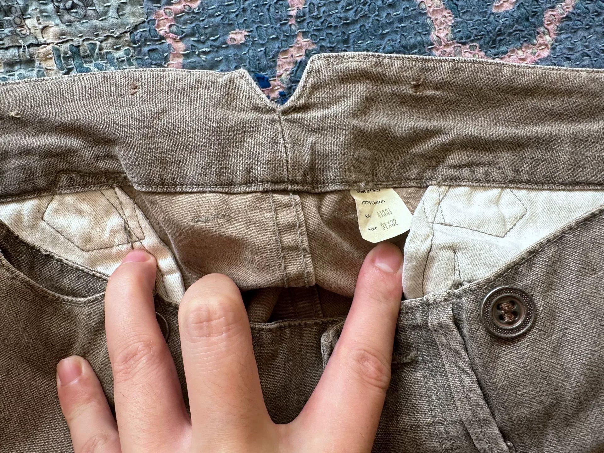 RRL Ralph Lauren RRL Striped Casual Pants Size US 31 - 4 Thumbnail