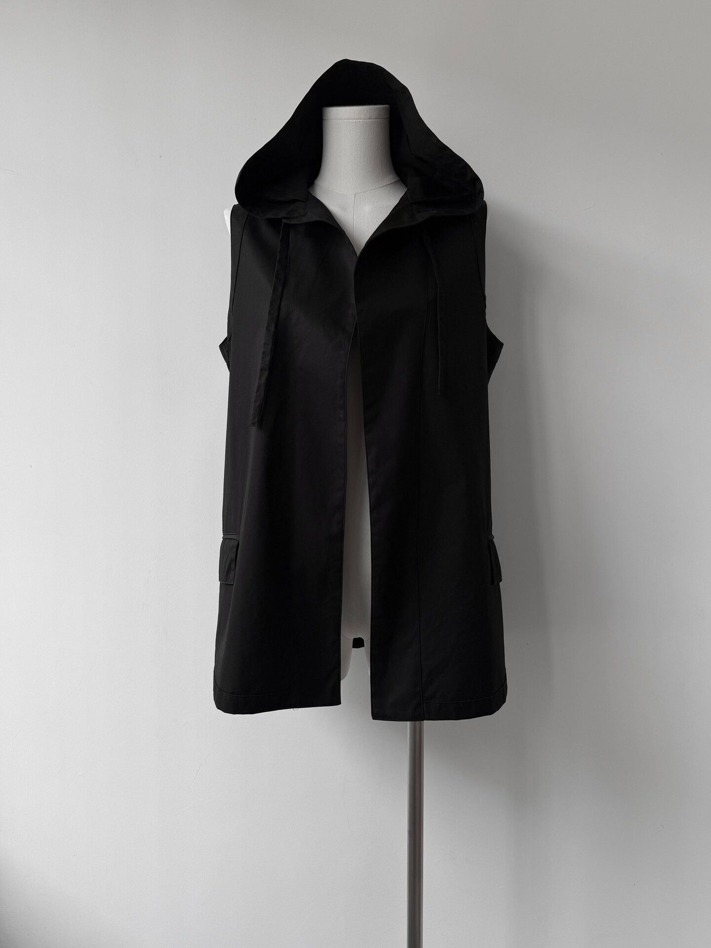 Y's Yohji Yamamoto Black Waterproof Vest Size US M / EU 48-50 / 2 - 2 Thumbnail