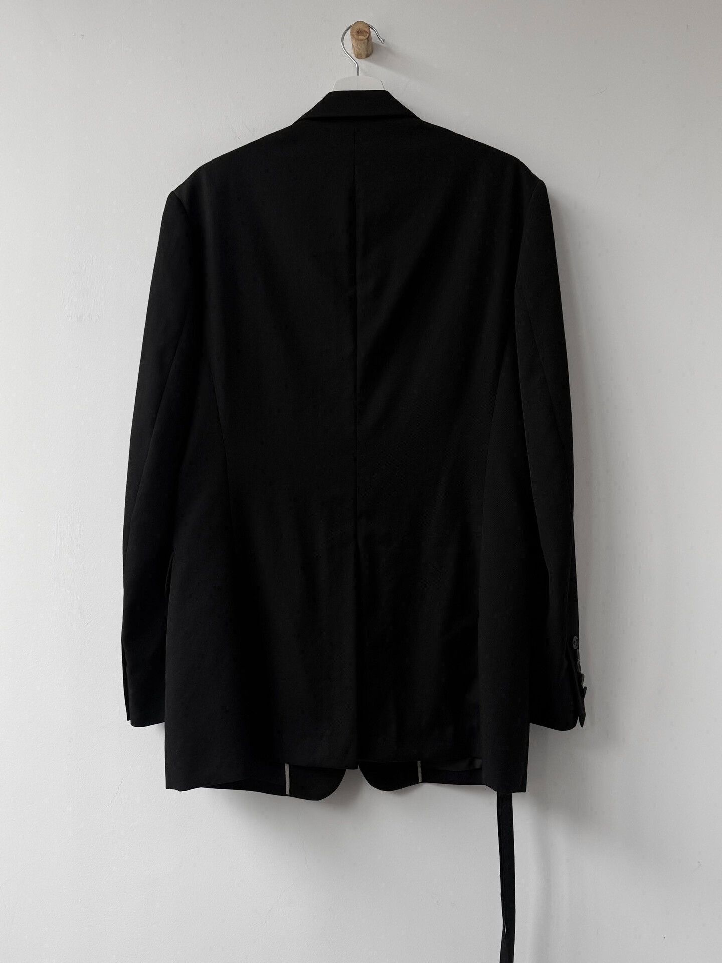 Y's for Men Yohji Yamamoto Y's Black Suit Jacket Size US M / EU 48-50 / 2 - 3 Thumbnail
