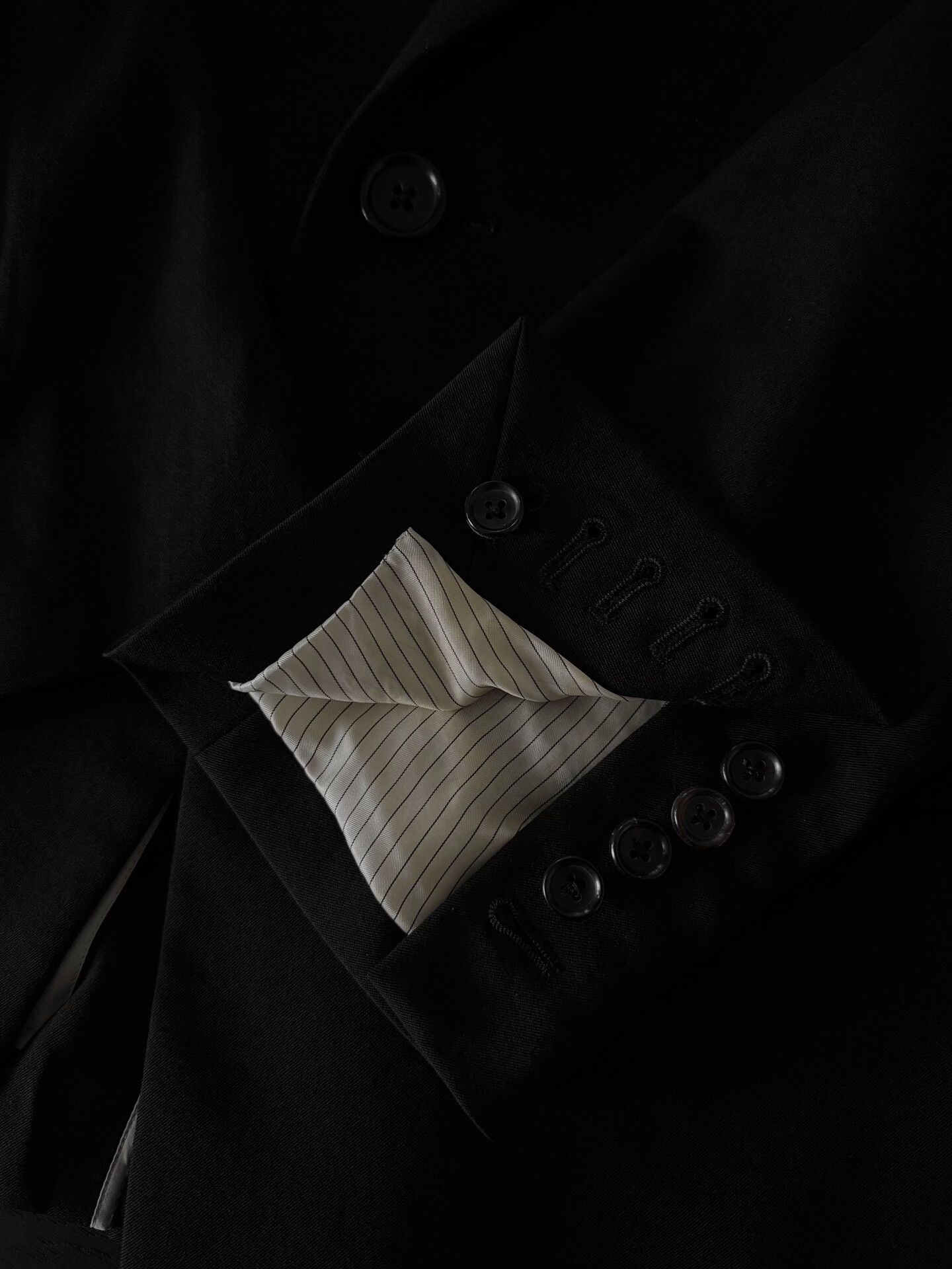 Y's for Men Yohji Yamamoto Y's Black Suit Jacket Size US M / EU 48-50 / 2 - 6 Thumbnail