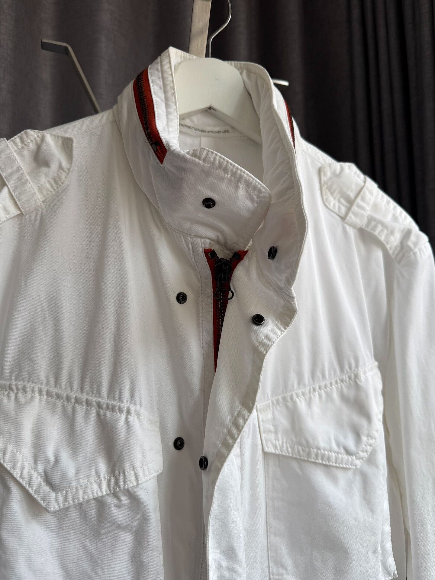 Y's for Men Yohji Yamamoto Y's White Utility Jacket Size US M / EU 48-50 / 2 - 6 Thumbnail