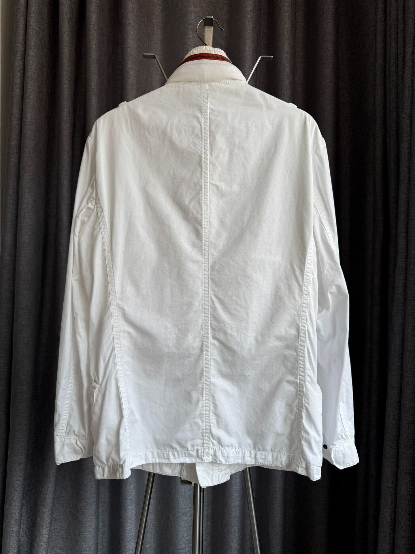Y's for Men Yohji Yamamoto Y's White Utility Jacket Size US M / EU 48-50 / 2 - 4 Thumbnail