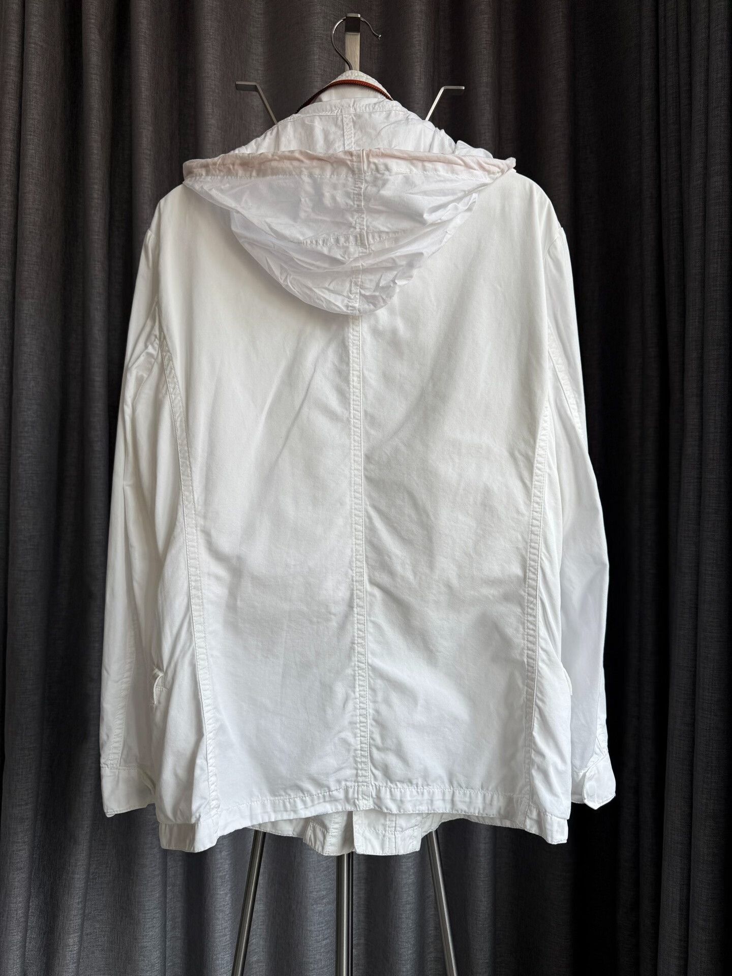 Y's for Men Yohji Yamamoto Y's White Utility Jacket Size US M / EU 48-50 / 2 - 5 Thumbnail