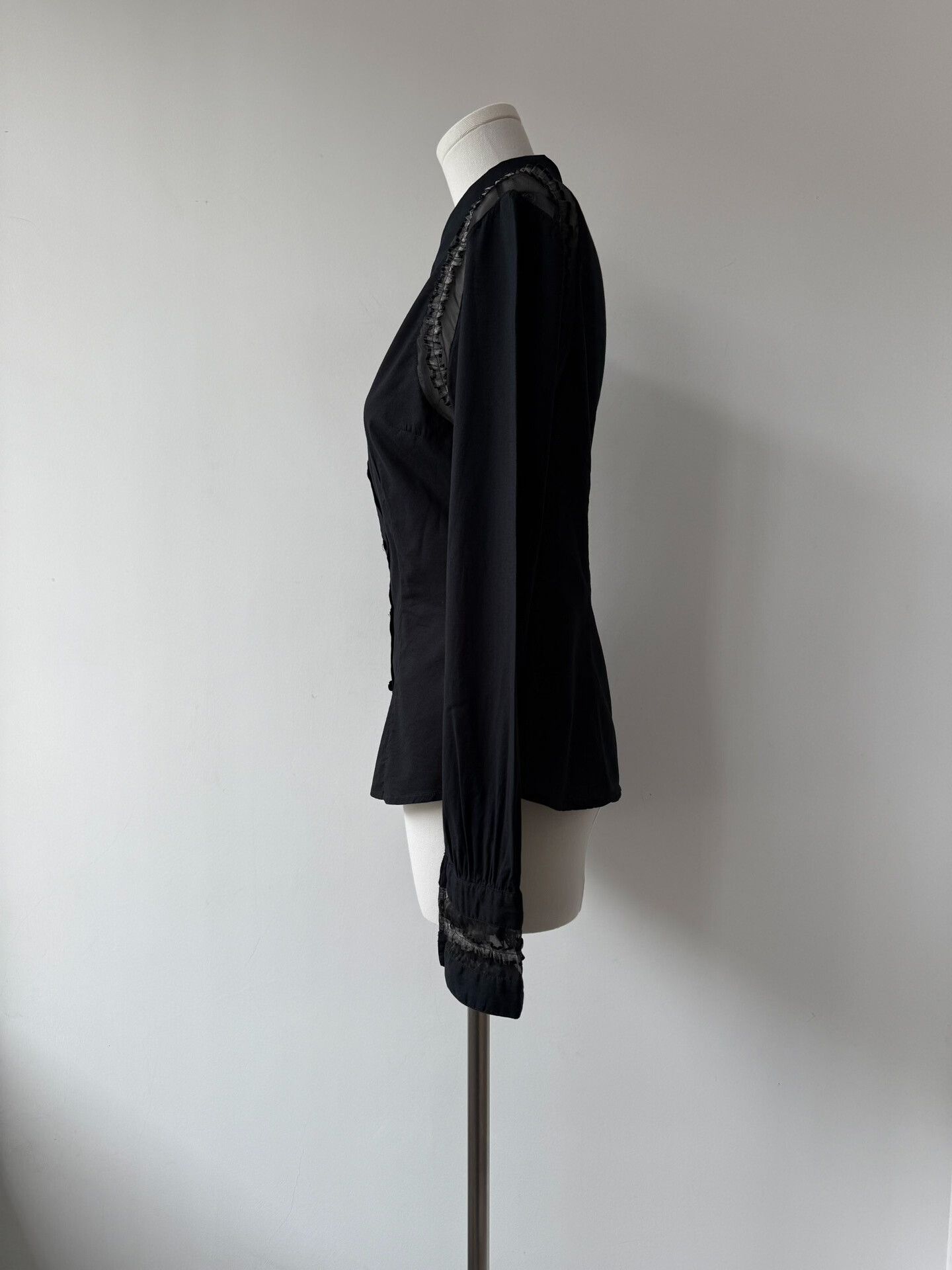 Jean Paul Gaultier Jean Paul Gaultier Sheer Mesh Blouse Size M / US 6-8 / IT 42-44 - 3 Thumbnail