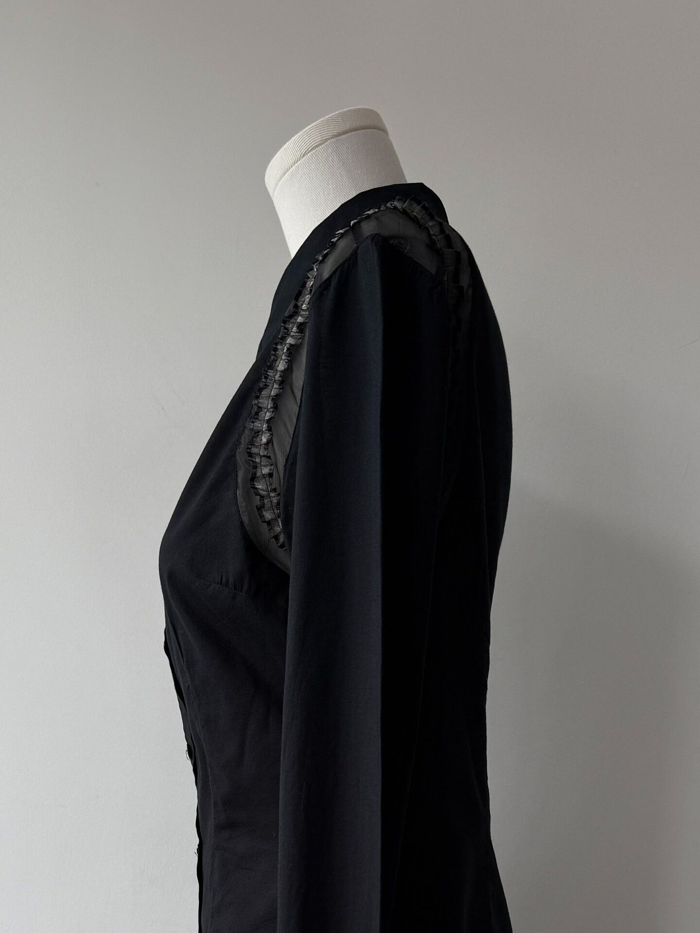 Jean Paul Gaultier Jean Paul Gaultier Sheer Mesh Blouse Size M / US 6-8 / IT 42-44 - 7 Thumbnail
