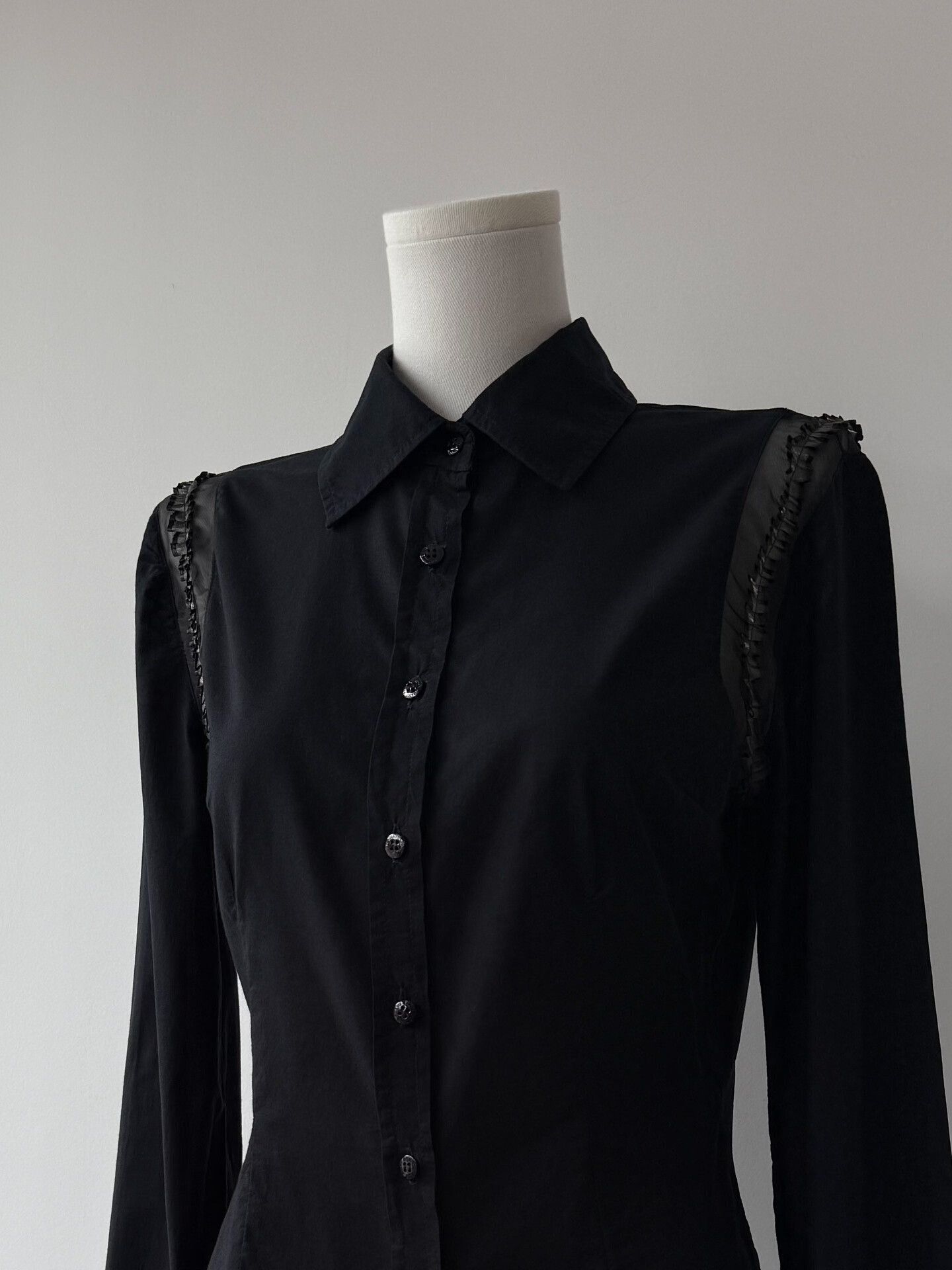 Jean Paul Gaultier Jean Paul Gaultier Sheer Mesh Blouse Size M / US 6-8 / IT 42-44 - 6 Thumbnail
