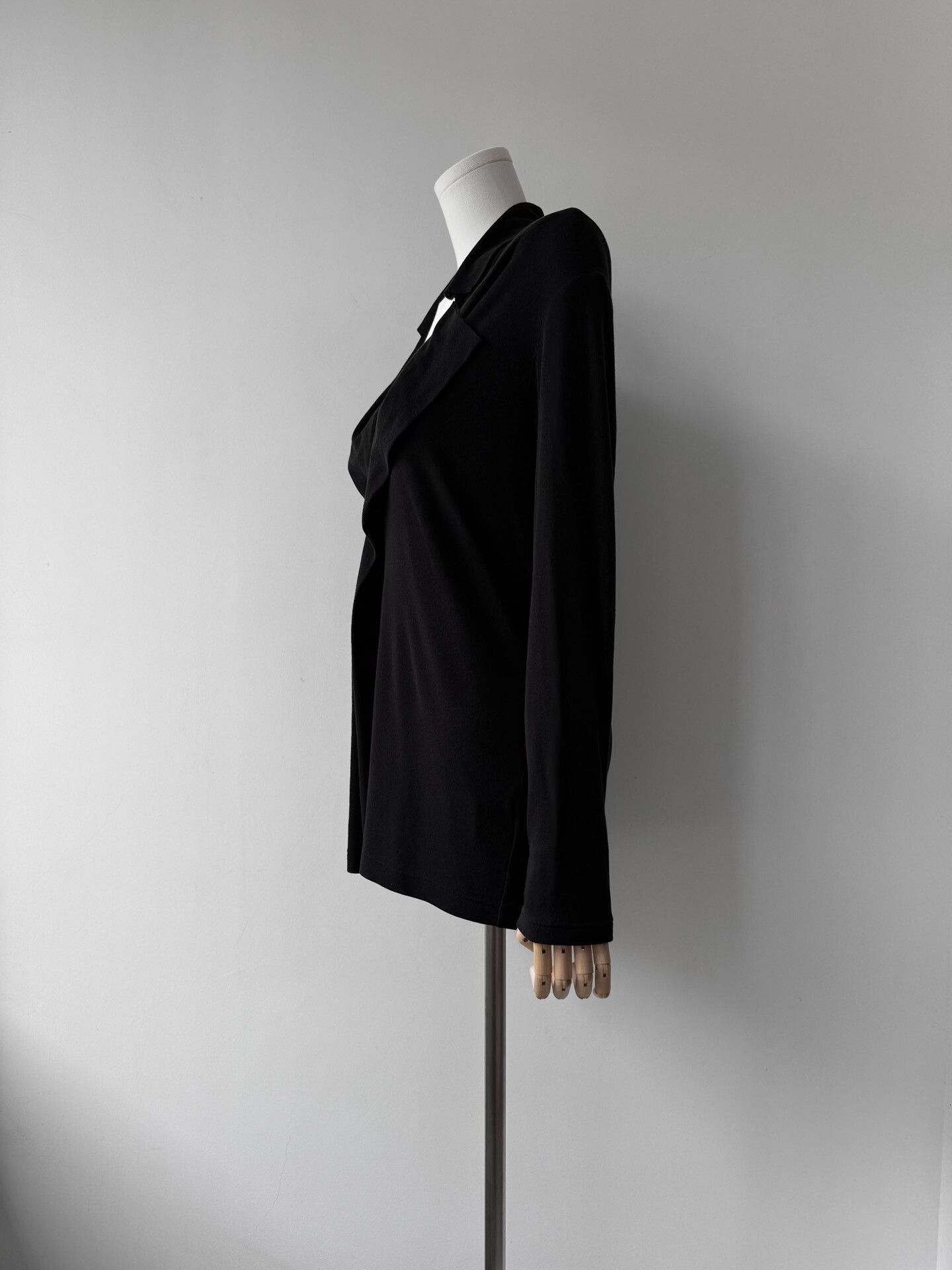 Yohji Yamamoto Yohji Yamamoto Asymmetric Cardigan Top Size M / US 6-8 / IT 42-44 - 4 Thumbnail