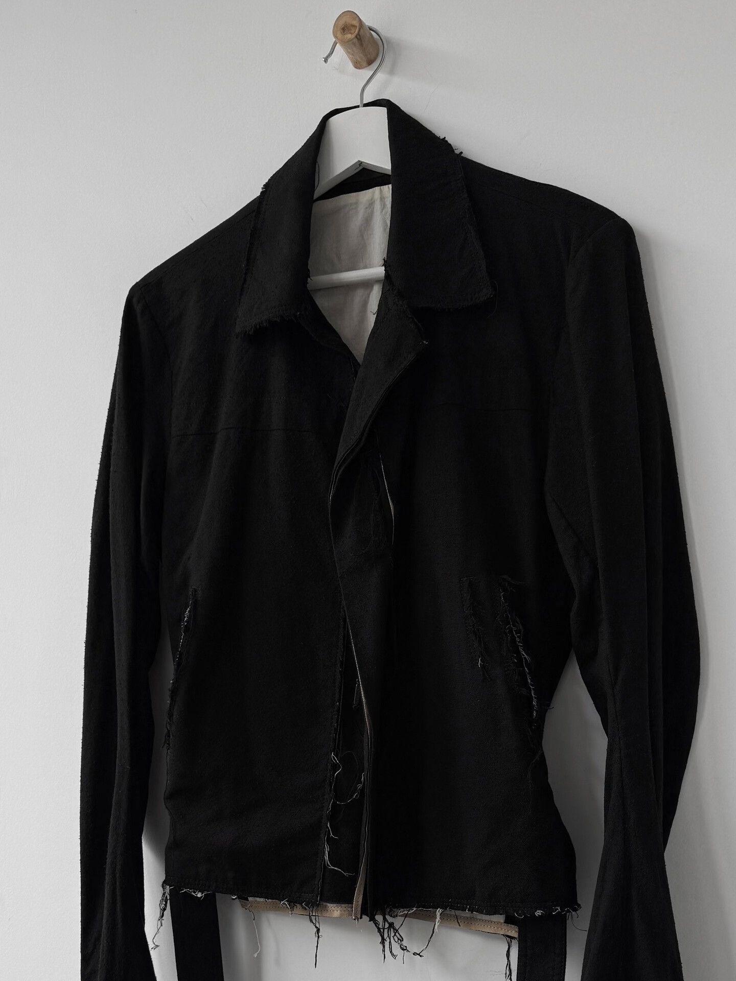 Y's for Men Yohji Yamamoto Y's Black Short Jacket Size US M / EU 48-50 / 2 - 5 Thumbnail