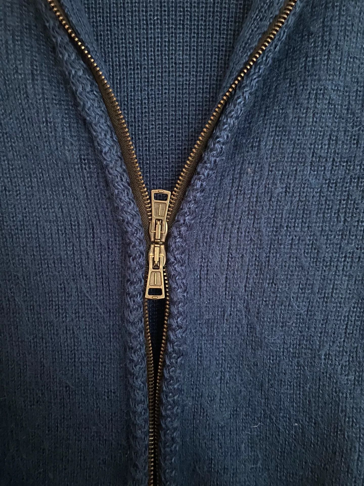 Comme des Garcons Double Zip Knit Cardigan by Number (N)ine Size US M / EU 48-50 / 2 - 5 Thumbnail