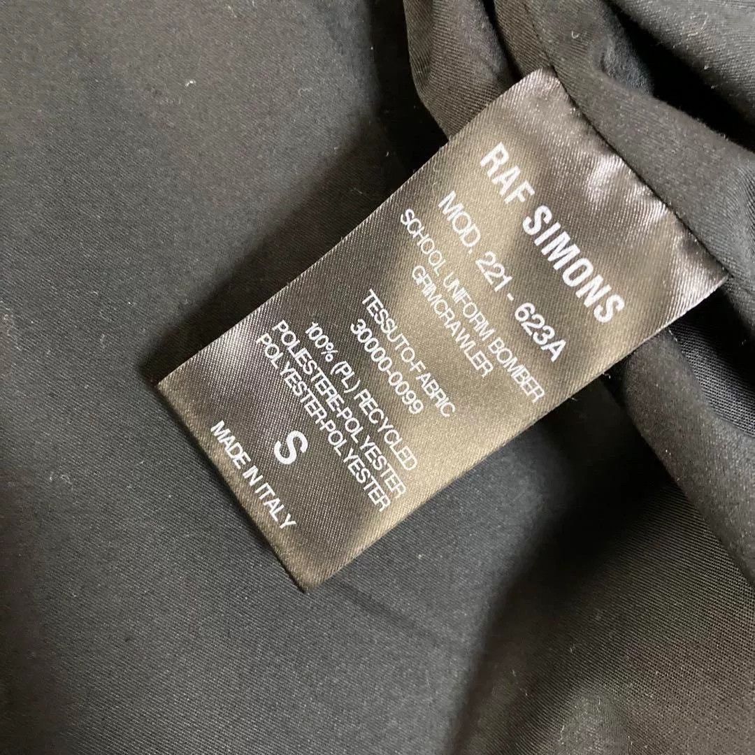 Raf Simons Raf Simons Bomber Jacket with Graphic Design Size S / US 4 / IT 40 - 6 Thumbnail
