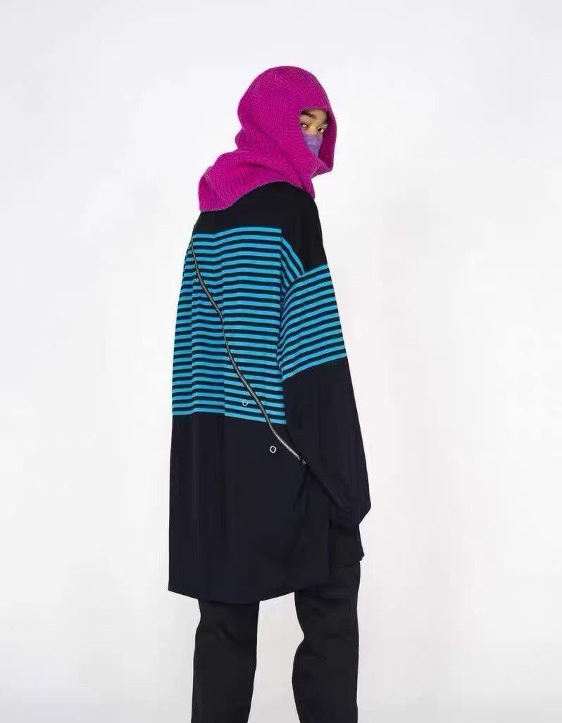 Takahiromiyashita The Soloist. Soloist Checkered Zip Long Tee Shirt Size M / US 6-8 / IT 42-44 - 2 Thumbnail