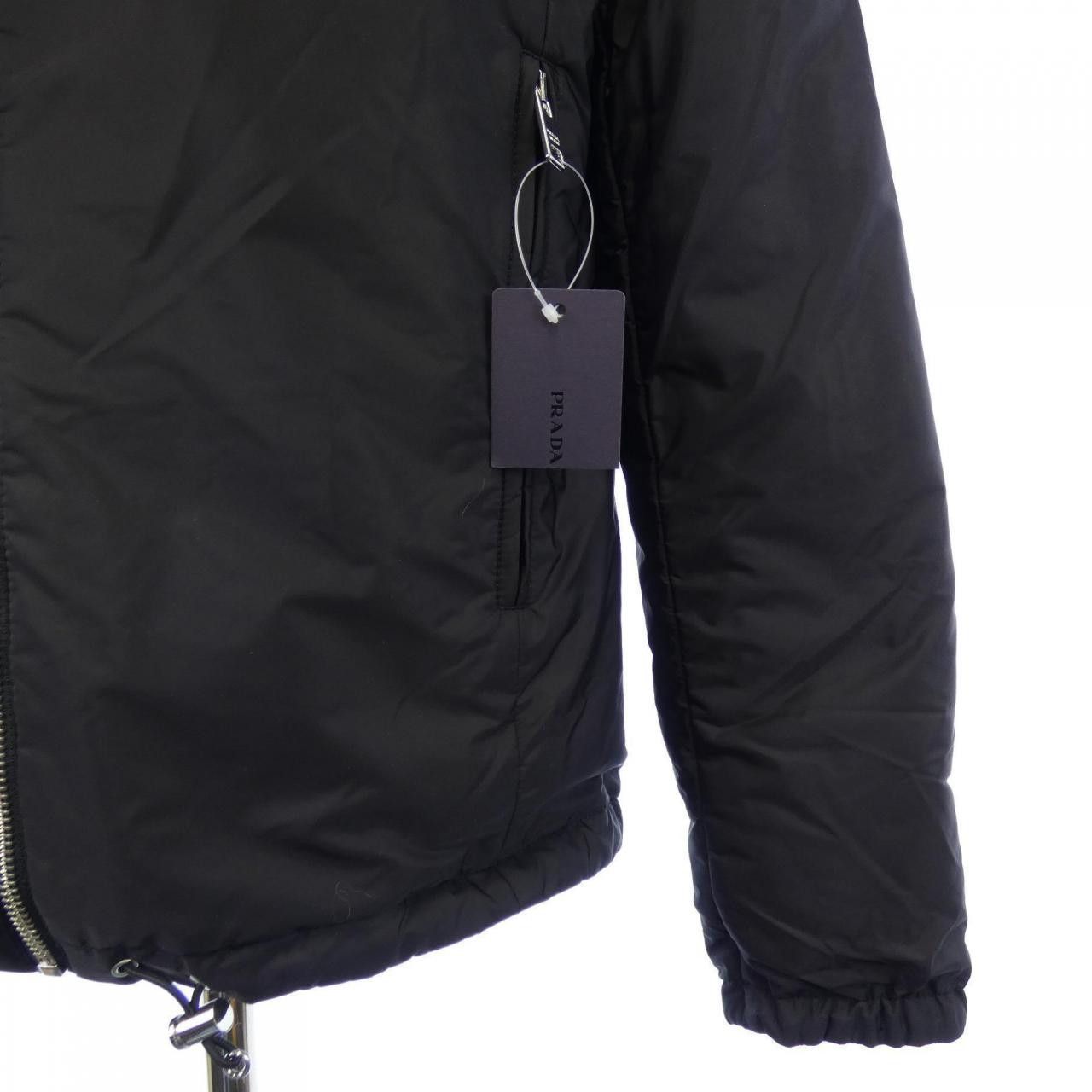 Prada Prada Prada Triangle Logo Reversible Blouson Textile Outerwear SGB224 R192 Q04 DUTY FREE for USA Size ONE SIZE - 6 Thumbnail