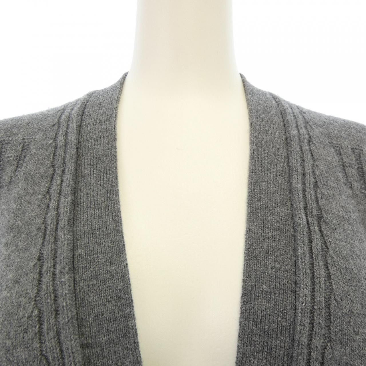 Hermes Hermes Hermes Knit Cardigan Textile Tops DUTY FREE for USA Size ONE SIZE - 5 Thumbnail
