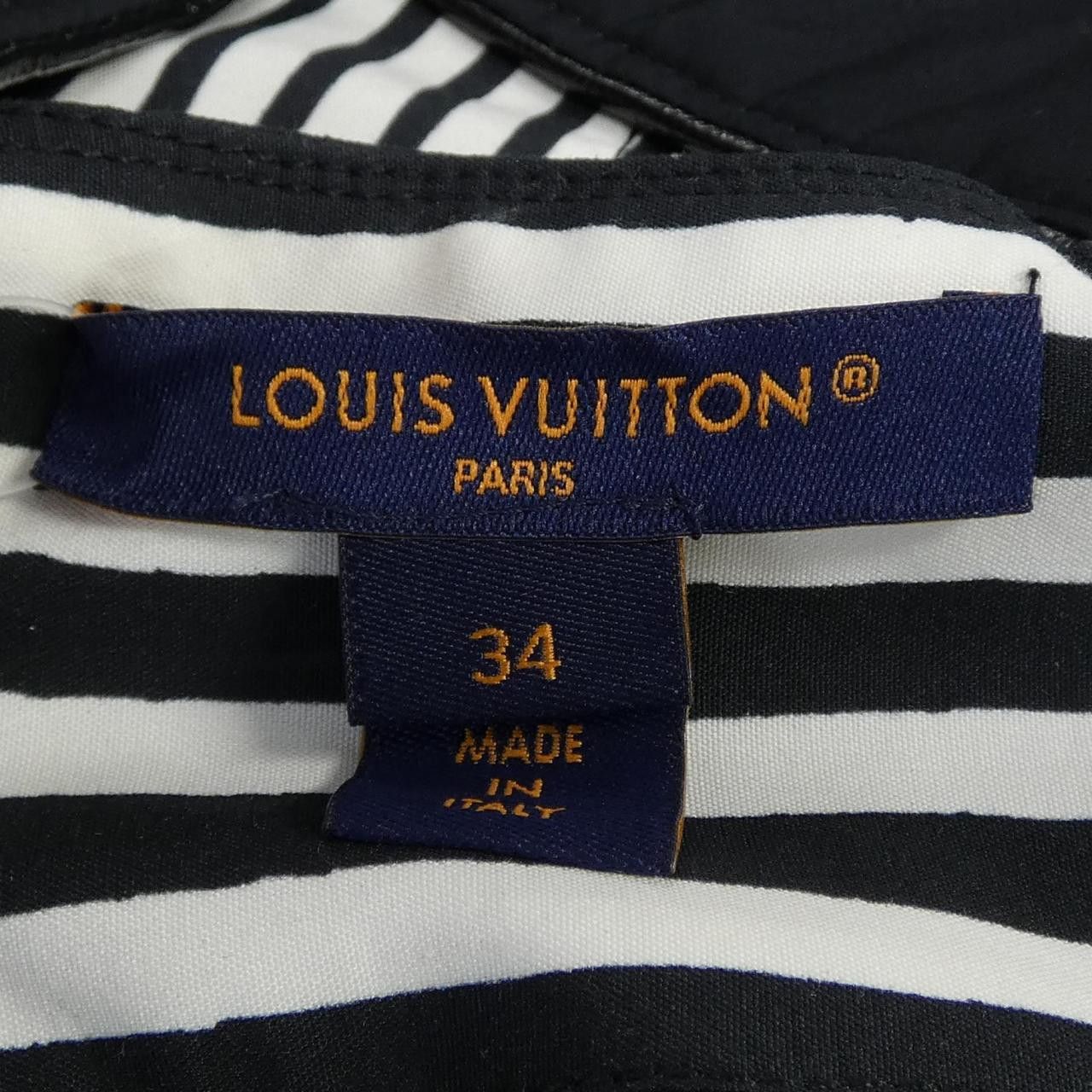 Louis Vuitton Louis Vuitton Louis Vuitton Mix Stripe Crop Top Top Textile Tops FPBL24222 DUTY FREE for USA Size ONE SIZE - 5 Thumbnail