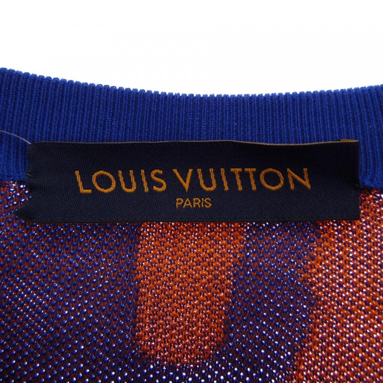 Louis Vuitton Louis Vuitton Louis Vuitton LV Jazz Flyer Short Sleeve Knitwear Knitwear Textile Tops HON35WOY8 DUTY FREE for USA Size ONE SIZE - 4 Thumbnail