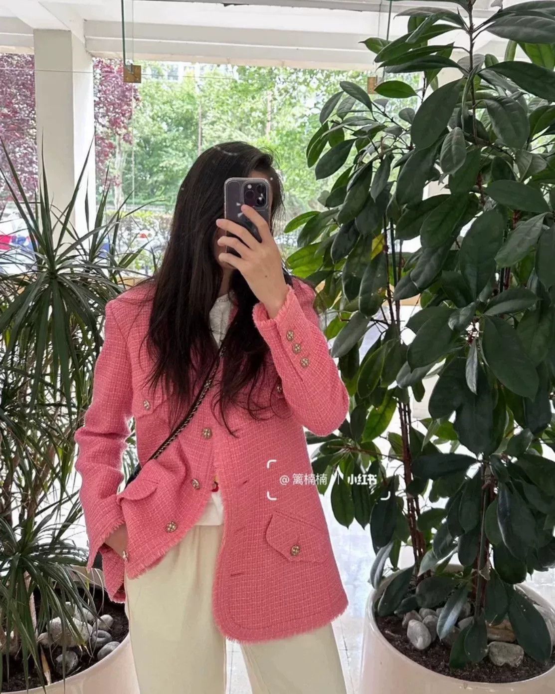 Chanel Chanel 20A Pink Jacket Size S / US 4 / IT 40 - 4 Thumbnail