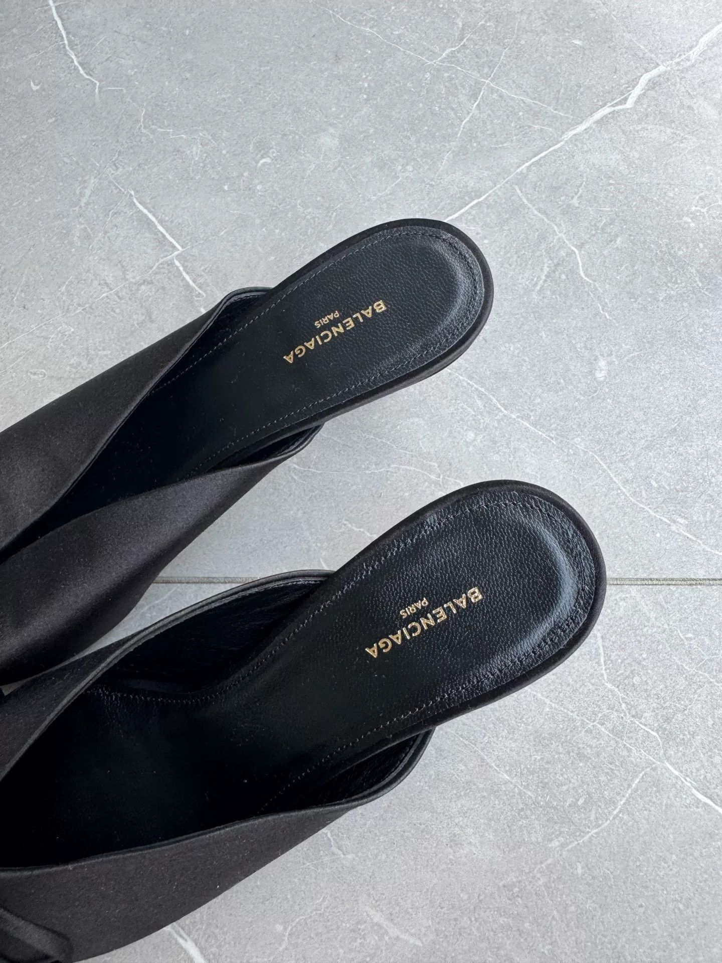 Balenciaga Balenciaga Black Satin Knife Pointed Heels Size US 6 / IT 36 - 5 Thumbnail