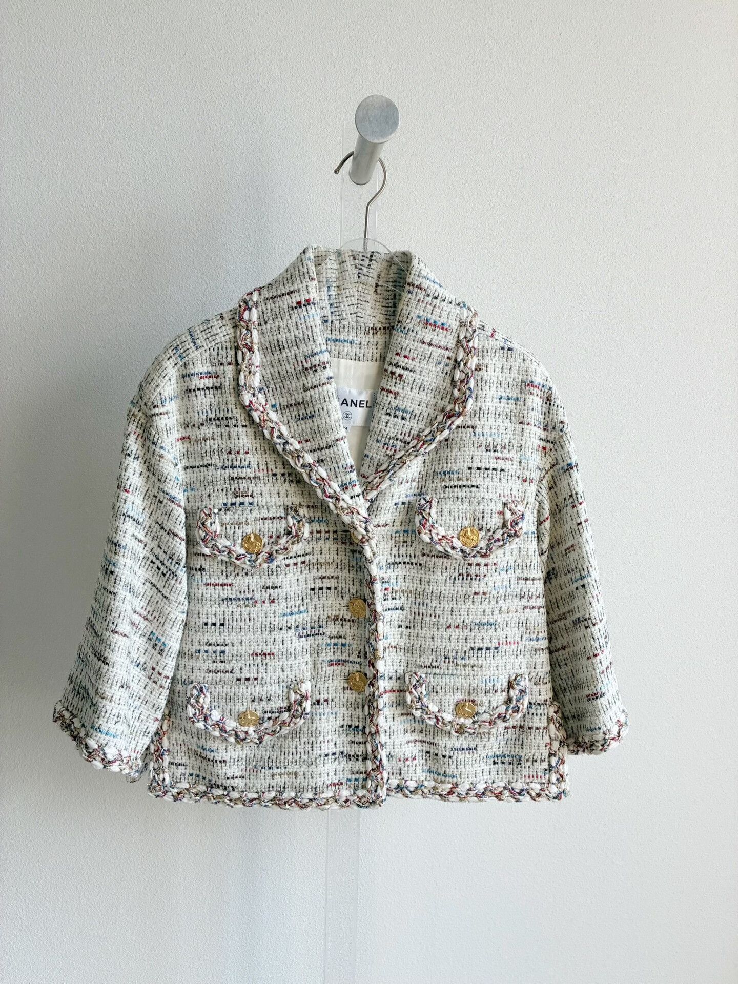 Chanel Chanel Greek Series Tweed Short Jacket Size XXS / US 00 / IT 34 - 2 Thumbnail
