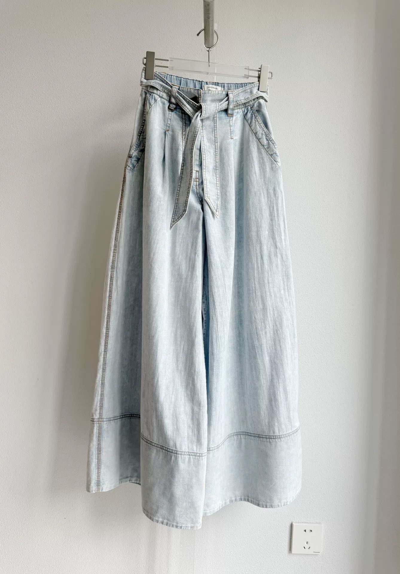 Zimmermann Zimmermann Women's Denim Pants Size 24" / US 00 / IT 34 - 2 Thumbnail